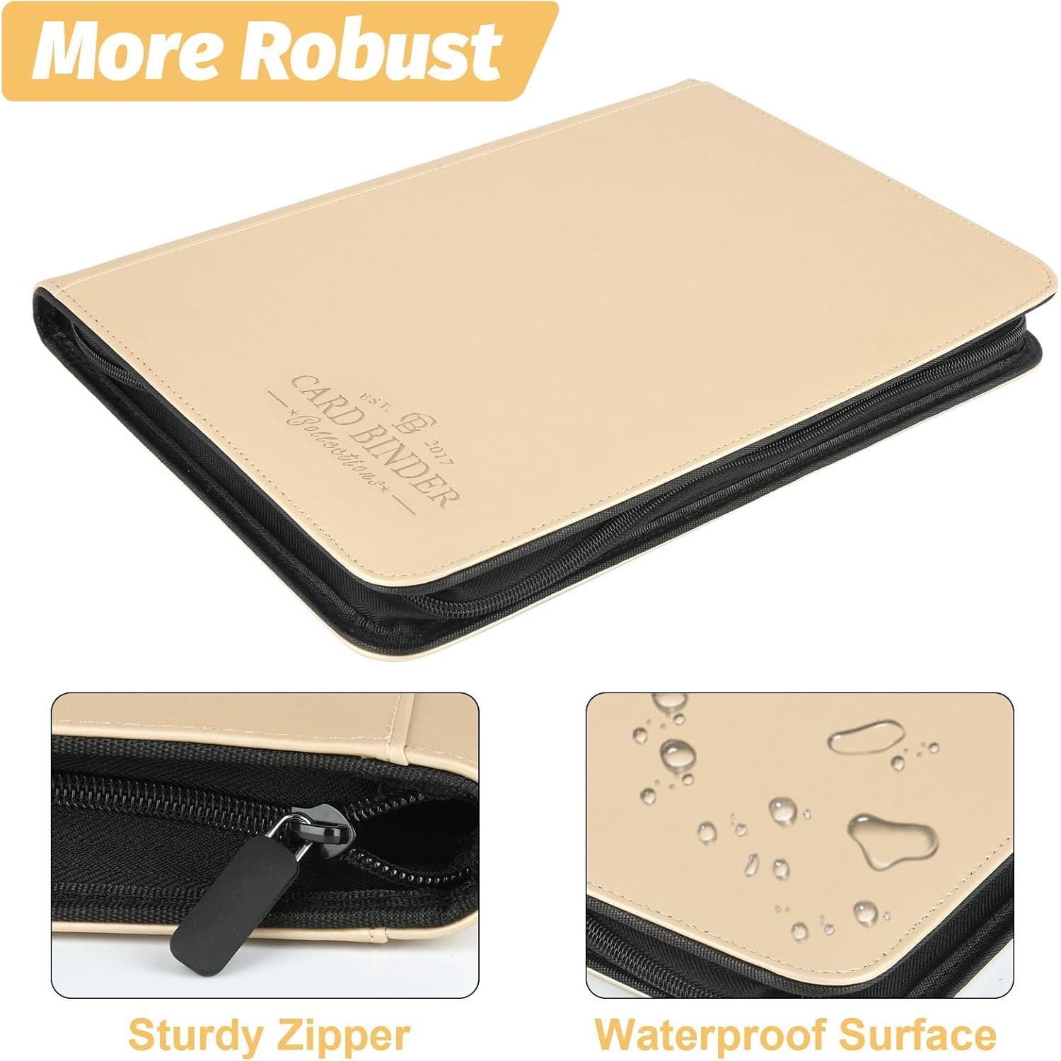 Carpeta de Tarjetas de Comercio Foalgo 9 Bolsillos 540 Tarjetas