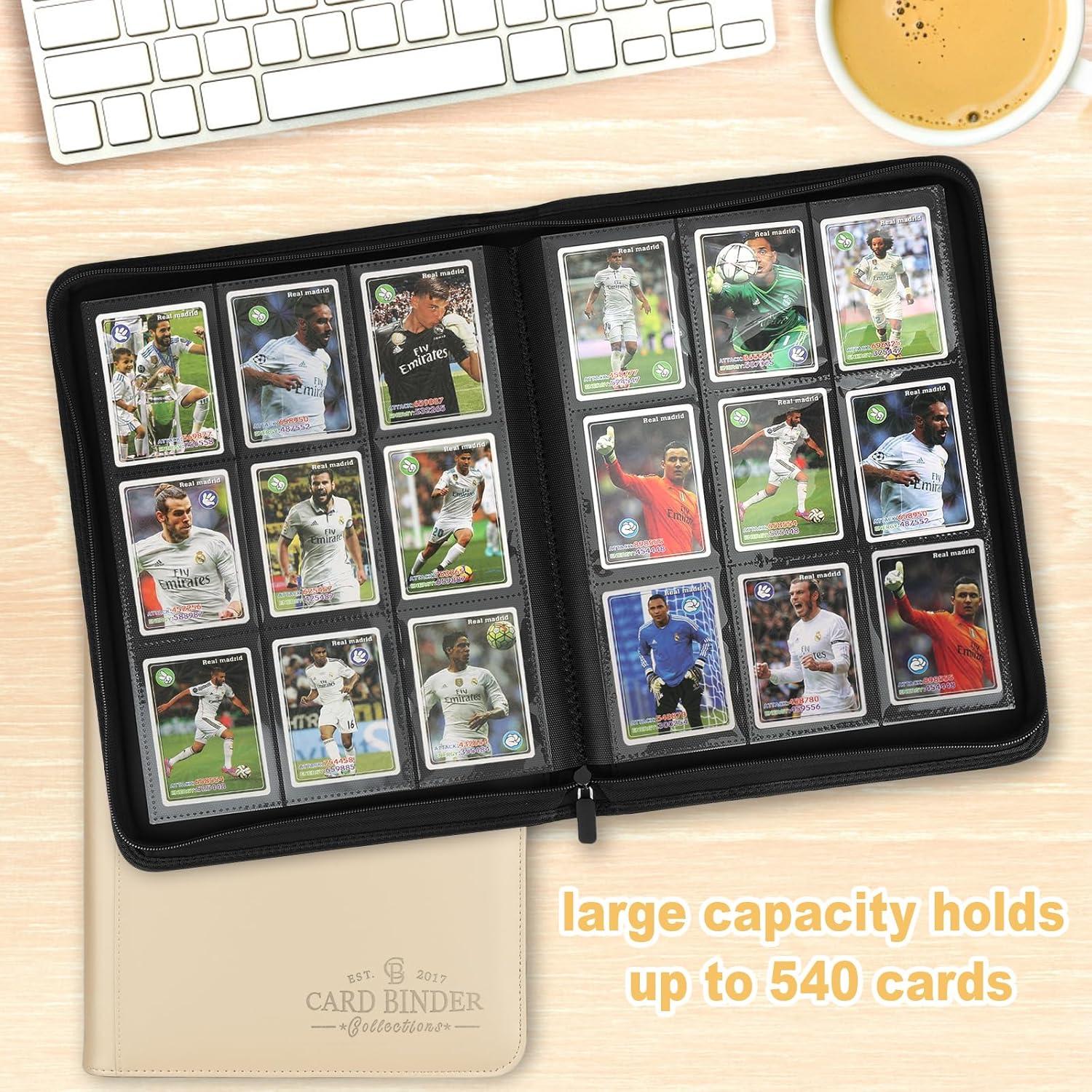 Carpeta de Tarjetas de Comercio Foalgo 9 Bolsillos 540 Tarjetas