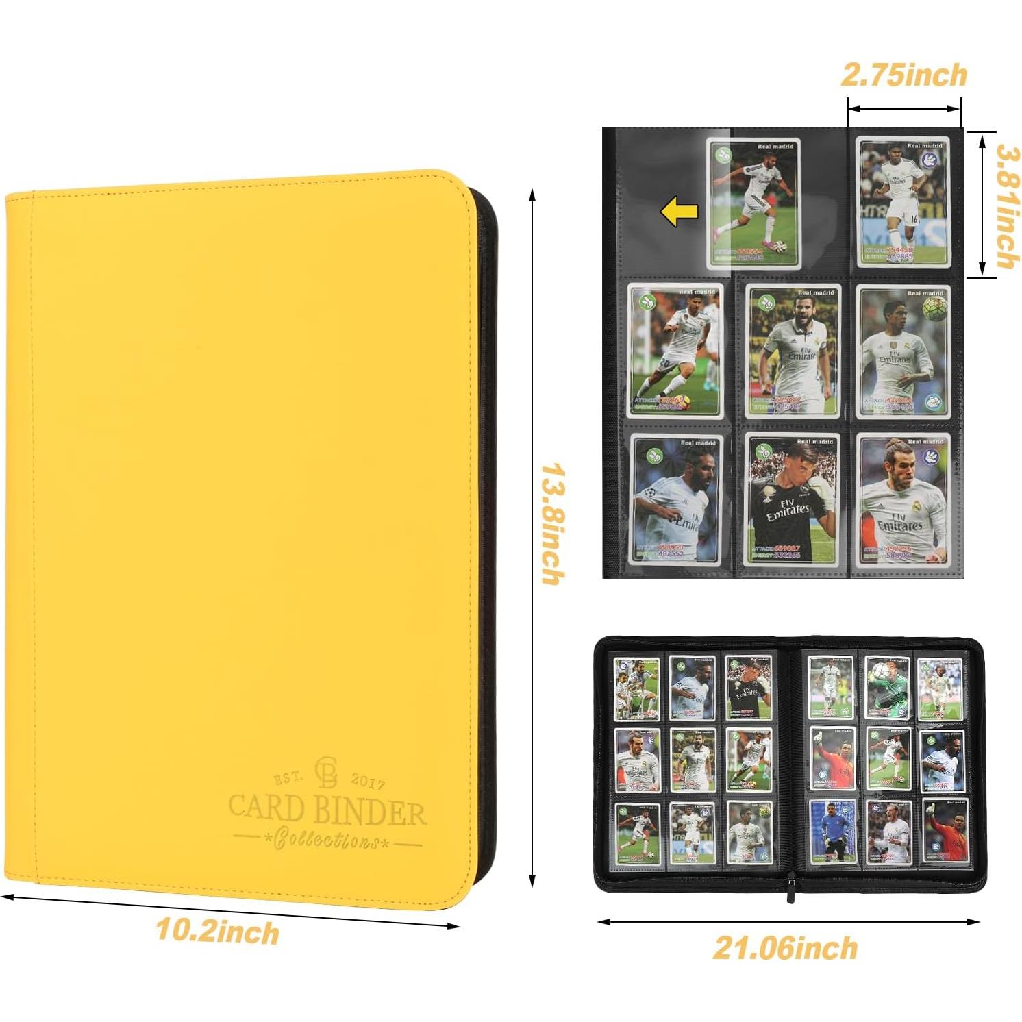 Carpeta de Tarjetas Foalgo 9 Bolsillos 540 Tarjetas