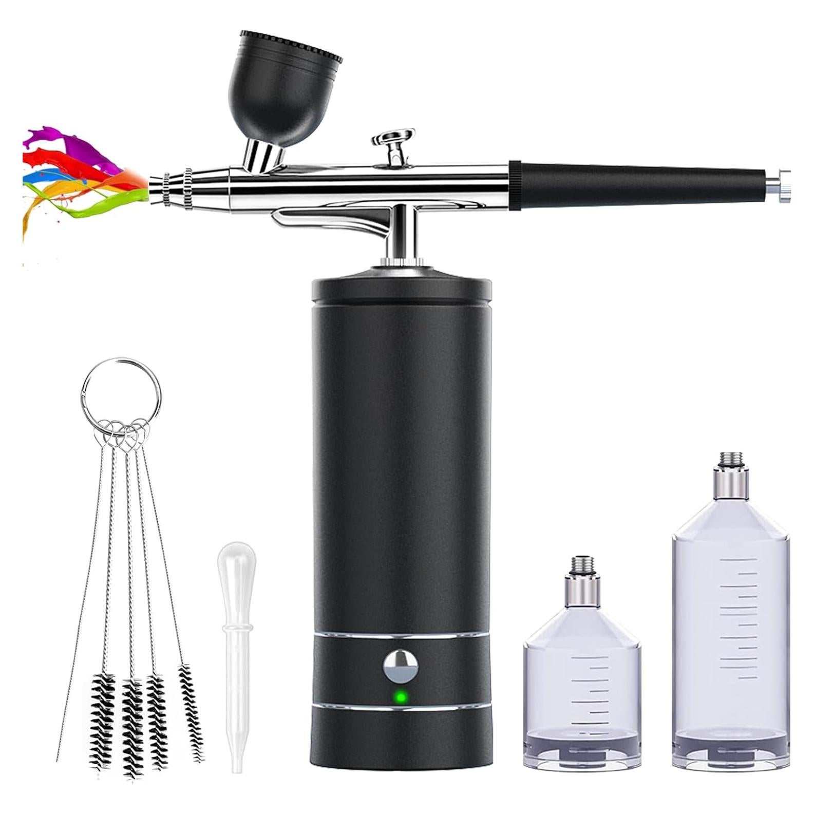 Kit de Aerógrafo Inalámbrico Rhinowisdom - 380g, 30PSI