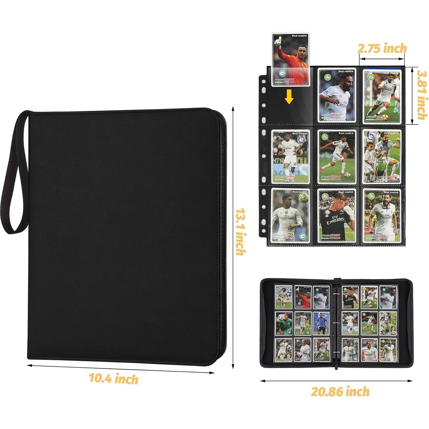 Carpeta de Tarjetas Foalgo 9 Bolsillos 720 Tarjetas