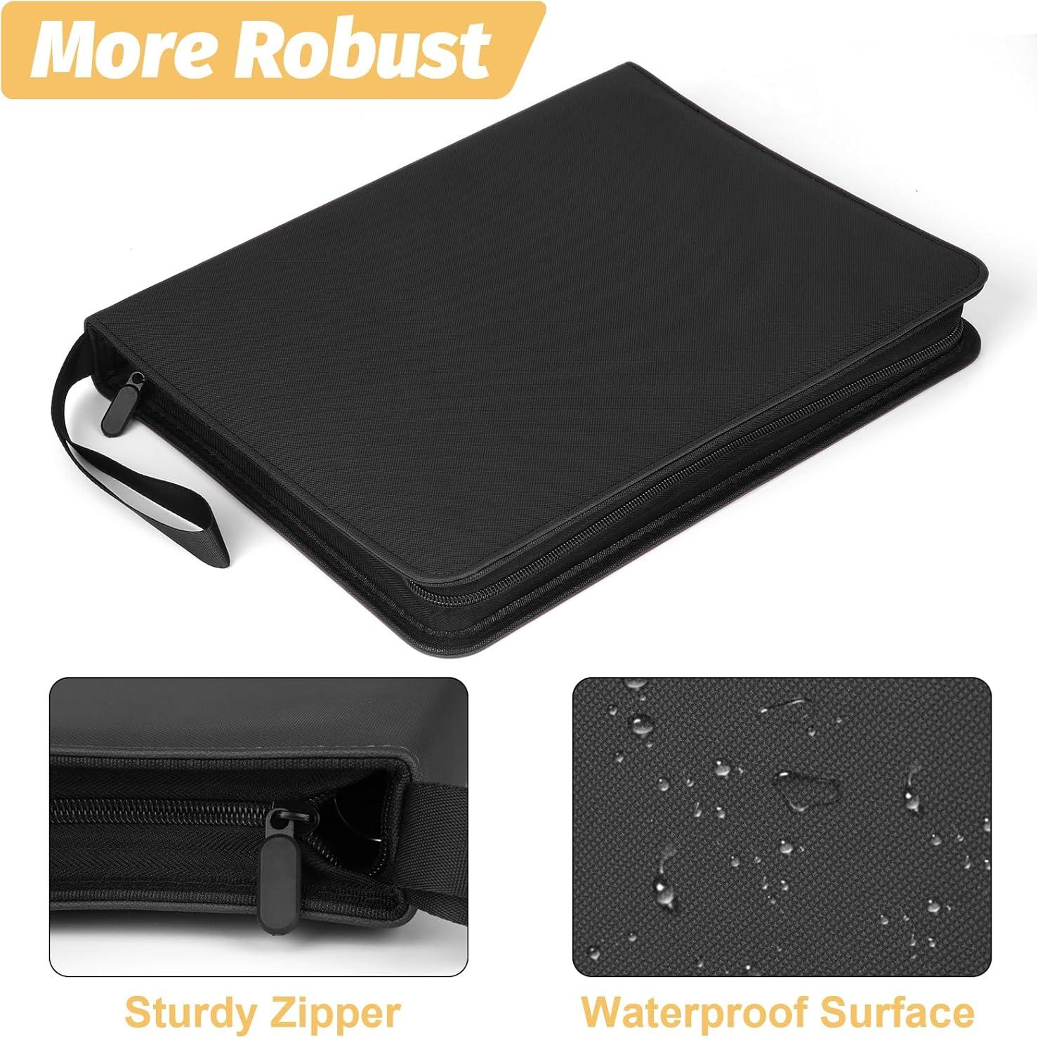 Carpeta de Tarjetas Foalgo 9 Bolsillos 720 Tarjetas