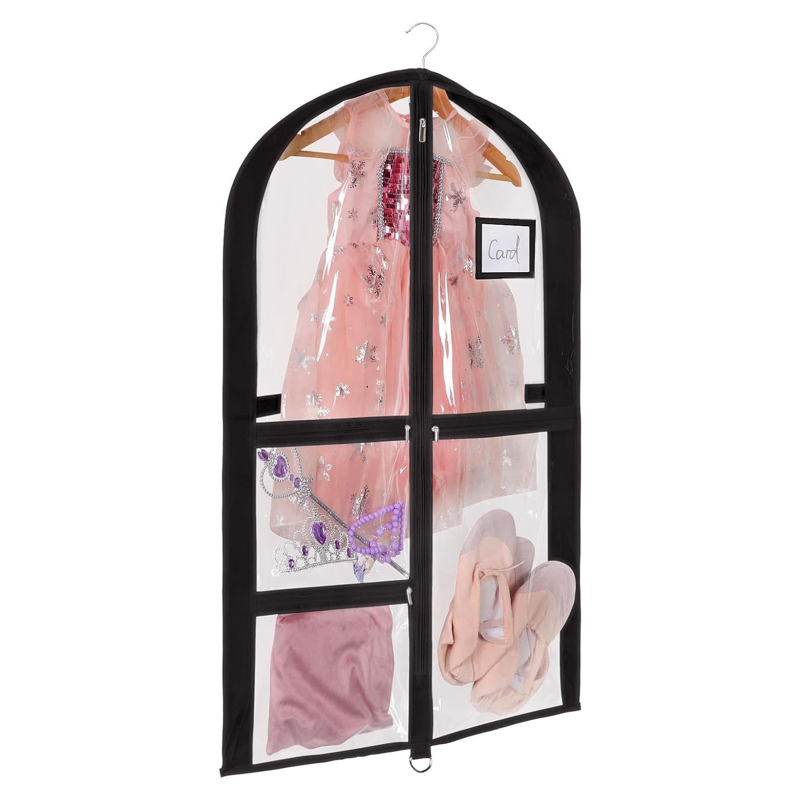 Bolsas de Vestuario Univivi 89 cm PVC Transparentes con Cremallera