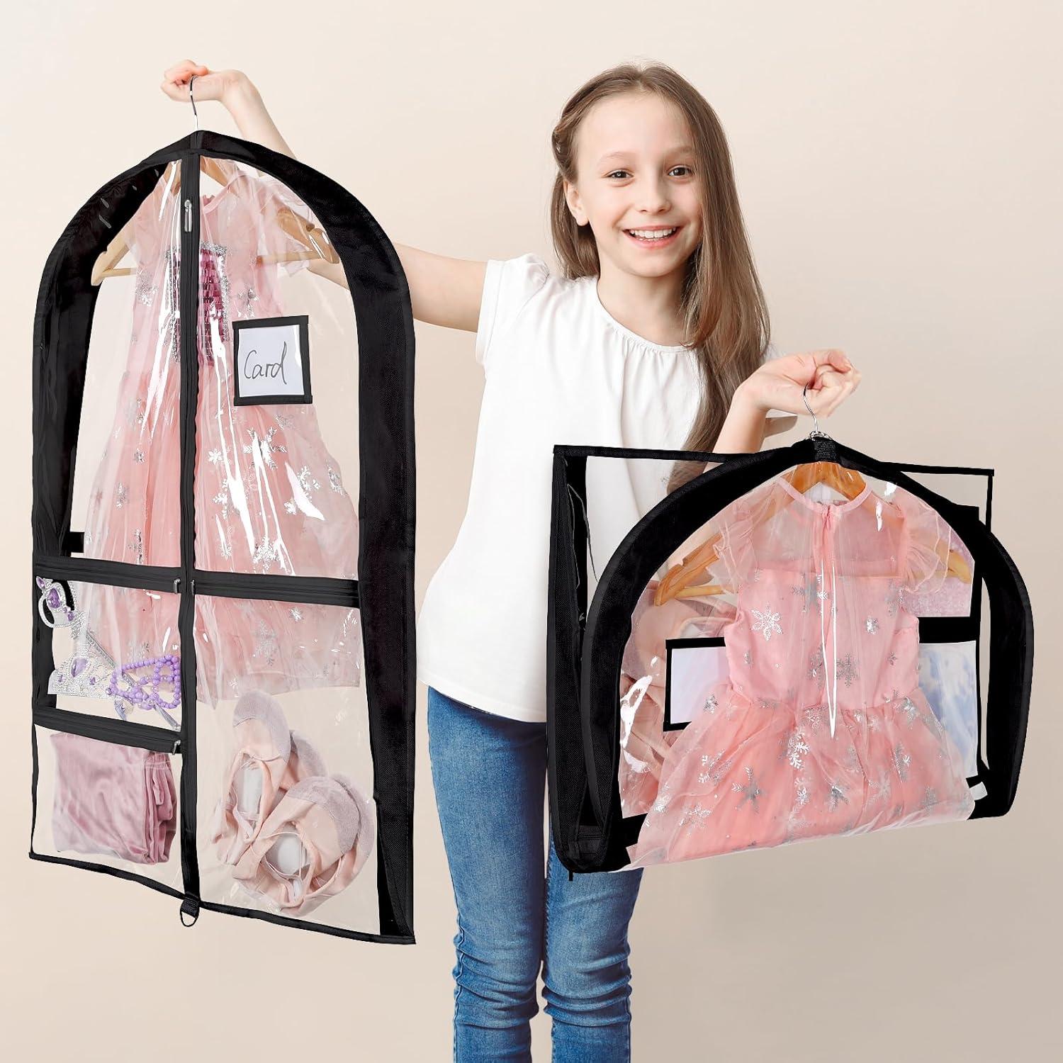 Bolsas de Vestuario Univivi 89 cm PVC Transparentes con Cremallera