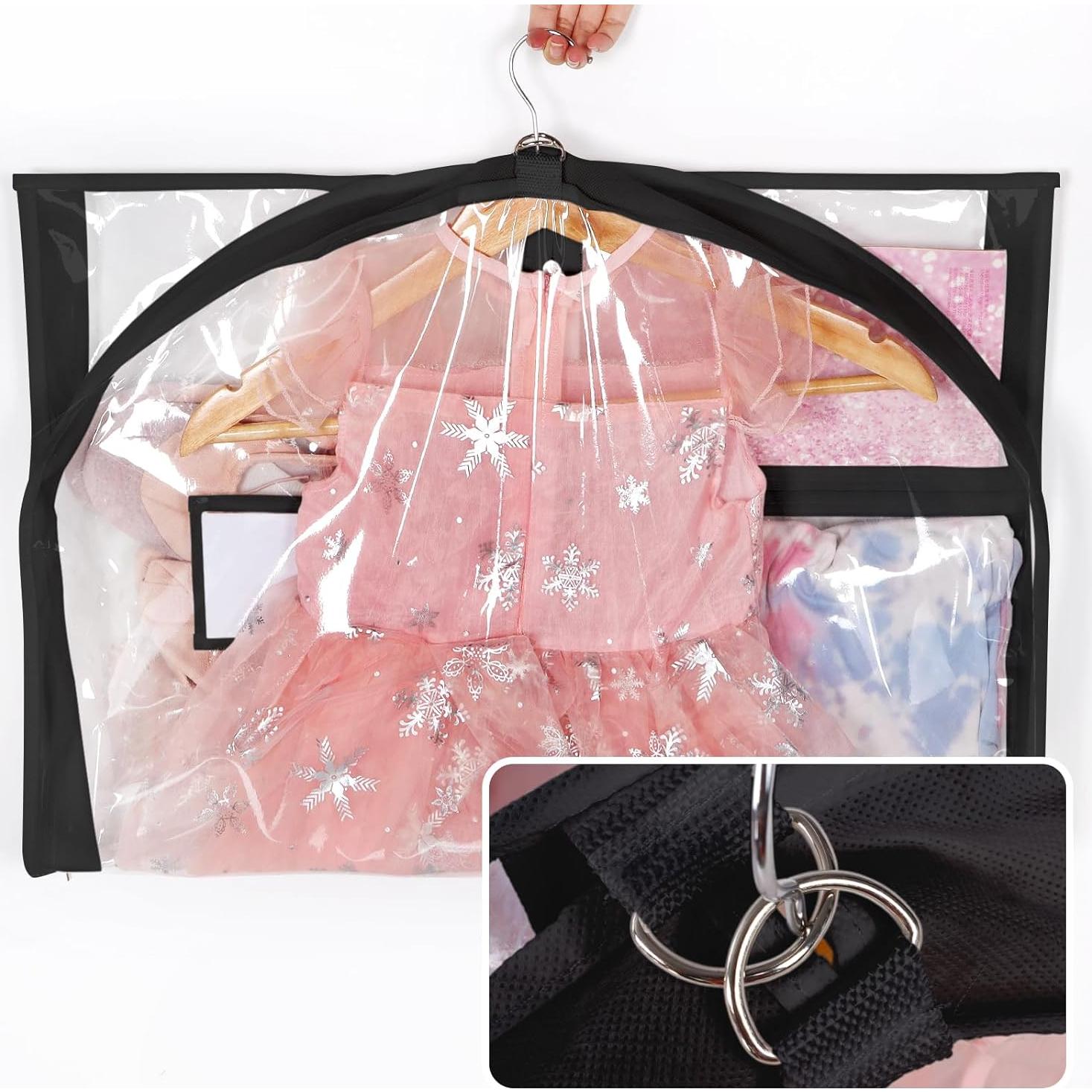 Bolsas de Vestuario Univivi 89 cm PVC Transparentes con Cremallera