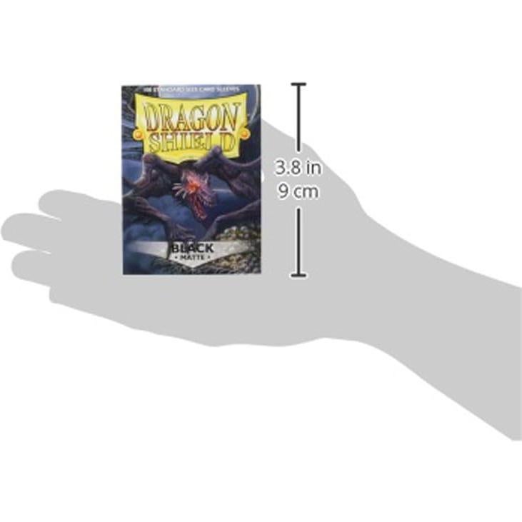 Protector de Cartas Dragon Shield Mate Negro 100 Unidades