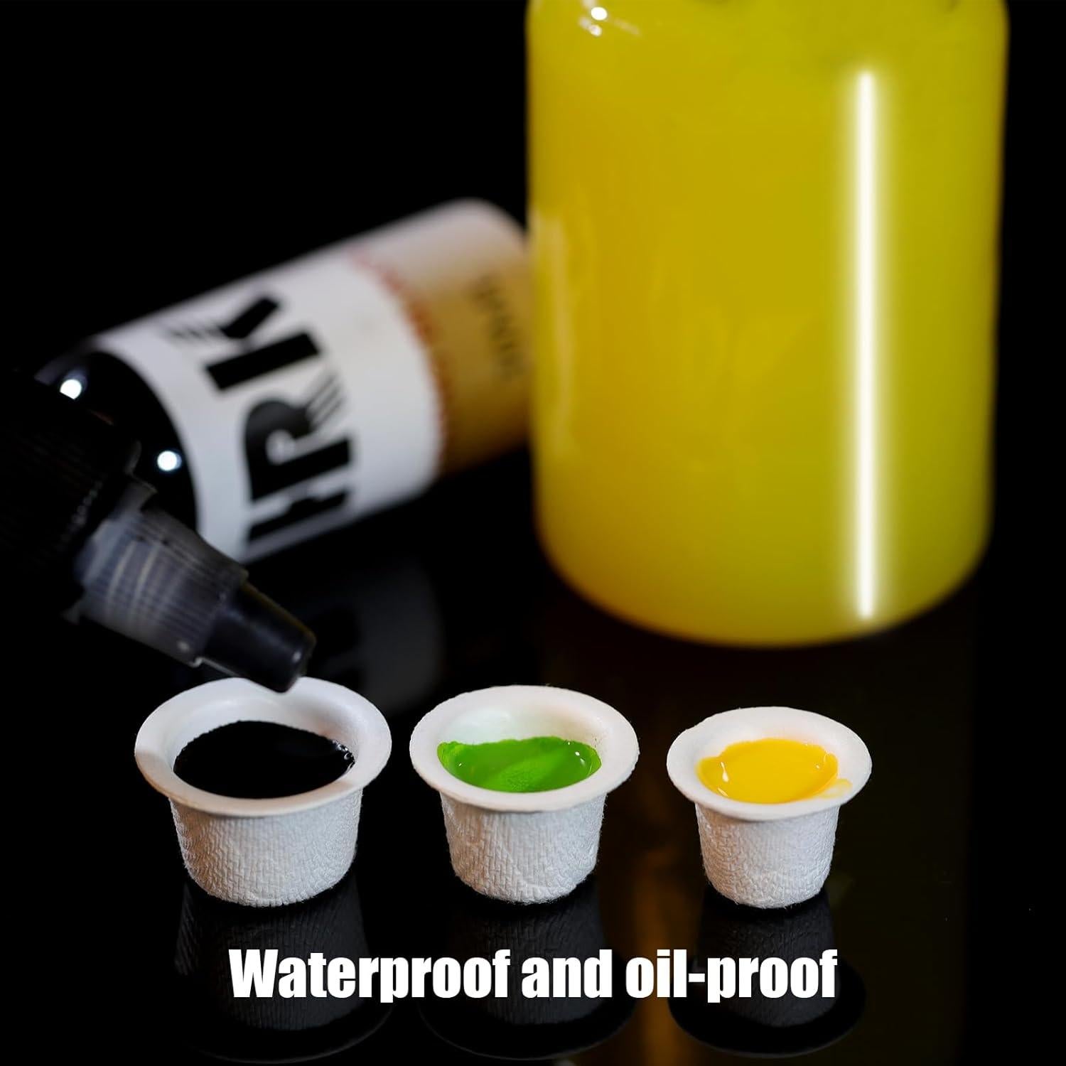 Tazas de Tinta para Tatuajes MO 200 Pcs 10mm Desechables