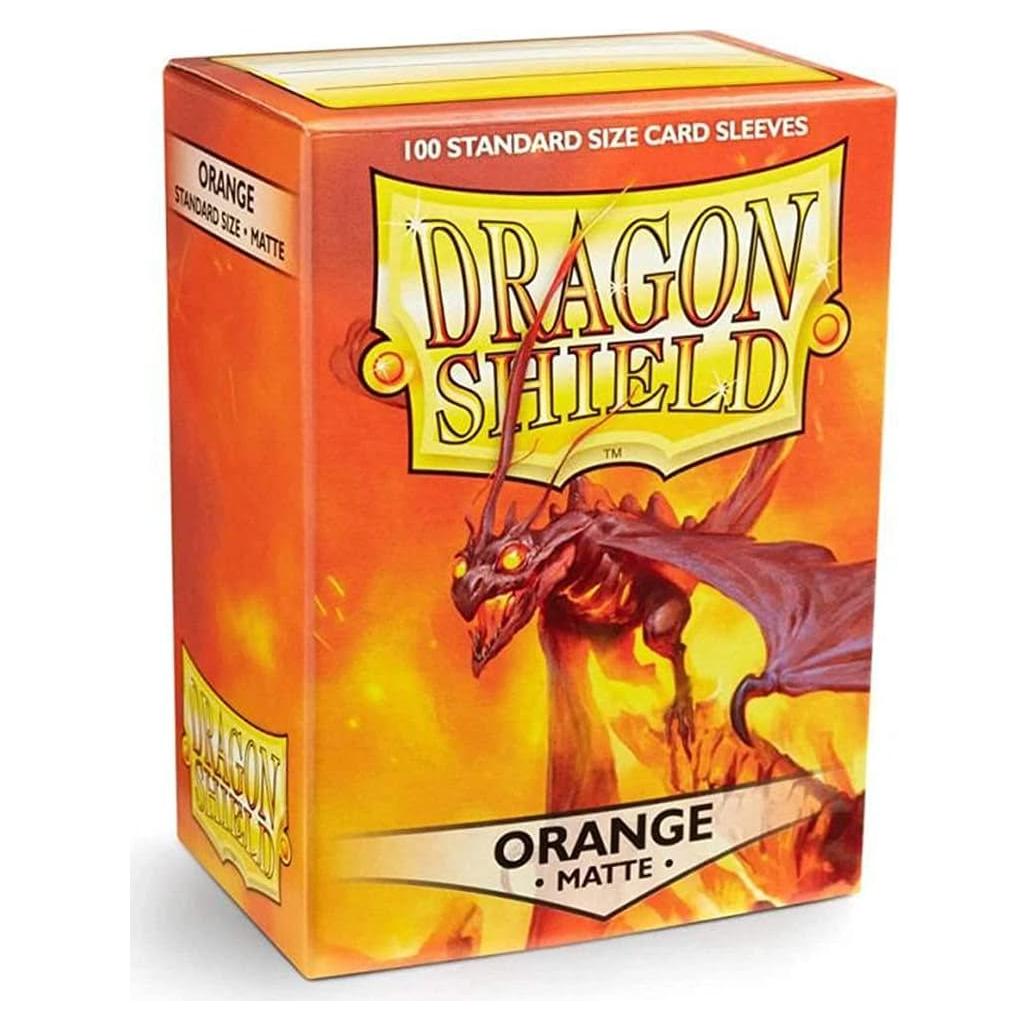 Dragon Shield Fundas Estándar Naranja Mate 100CT - MTG