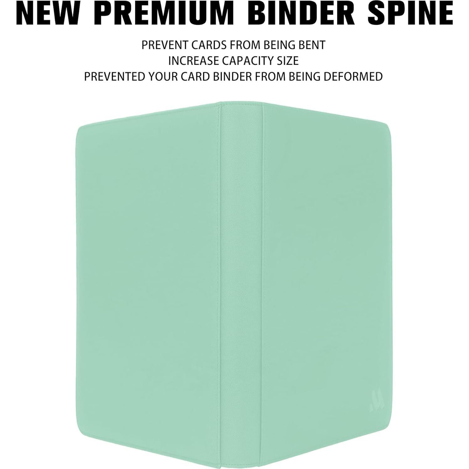 Carpeta de Tarjetas MORABTO 1000+ Pockets Verde Claro