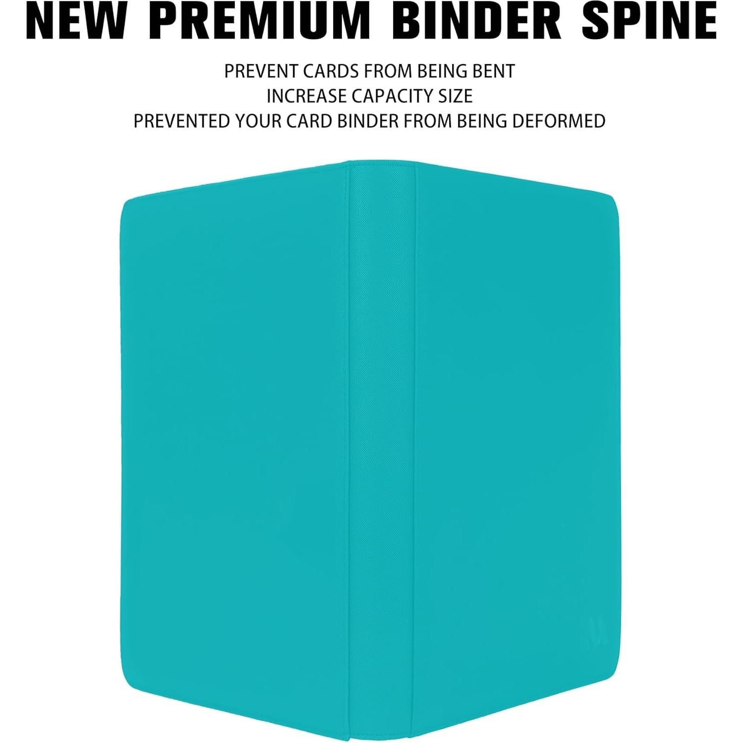 Carpeta de Tarjetas MORABTO 1000+ Pockets Verde Azulado