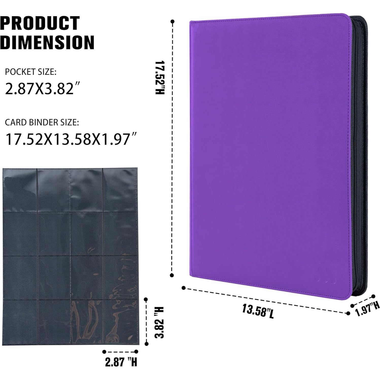 Carpeta de Tarjetas MORABTO 1000+ Pockets Carga Lateral