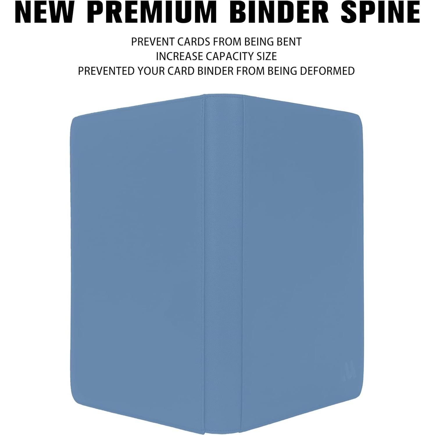 Carpeta de Tarjetas MORABTO 1000+ Pockets Azul Claro