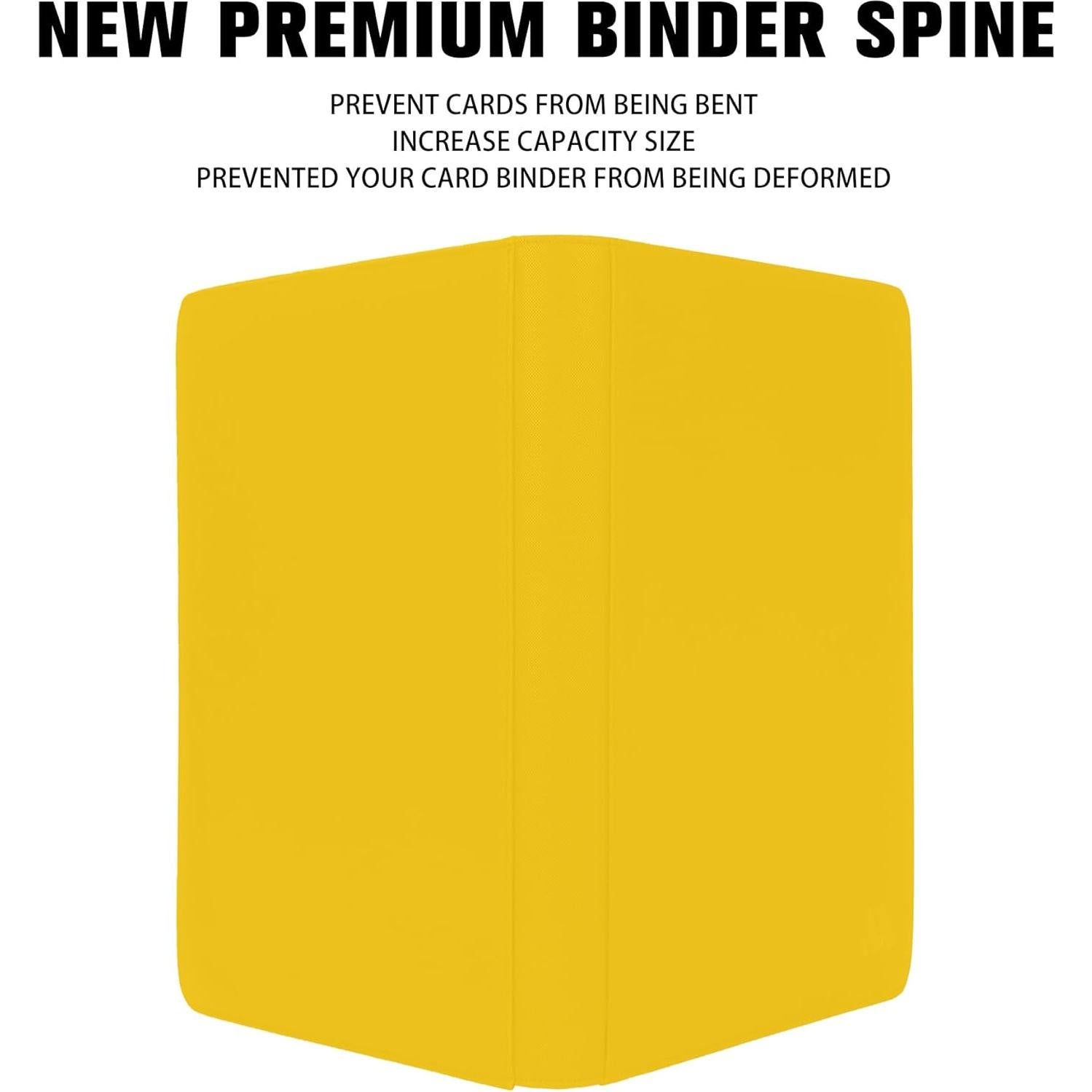 Carpeta de Tarjetas MORABTO 1000+ Pockets Amarillo