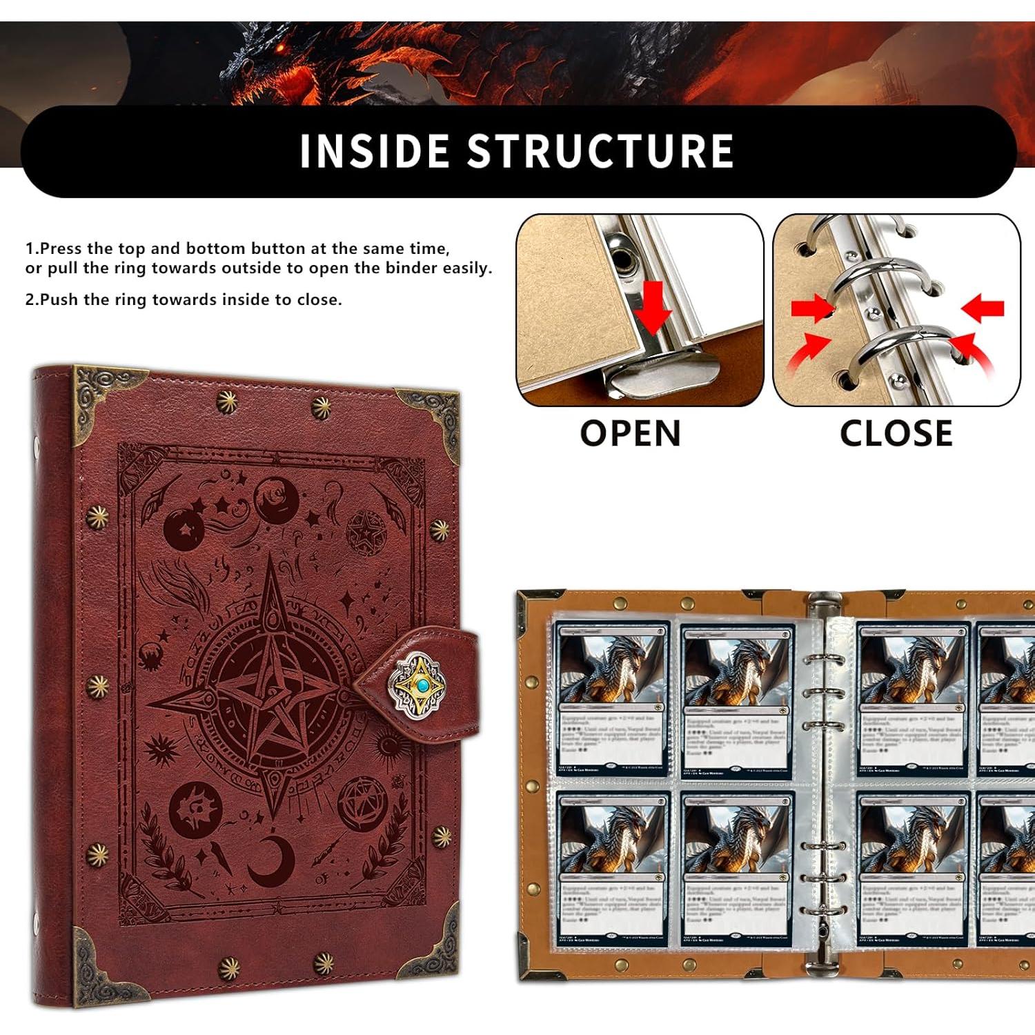 Carpeta de Tarjetas DDFE DUROTAN 240 Bolsillos Vintage