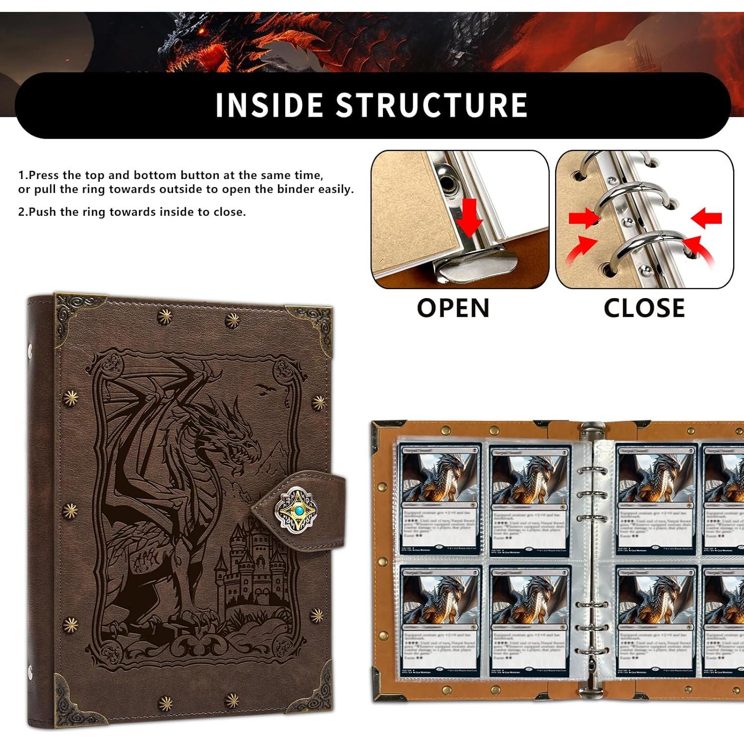 Carpeta de Cartas DDFE Durotan 4-Bolsillos 240 Cartas