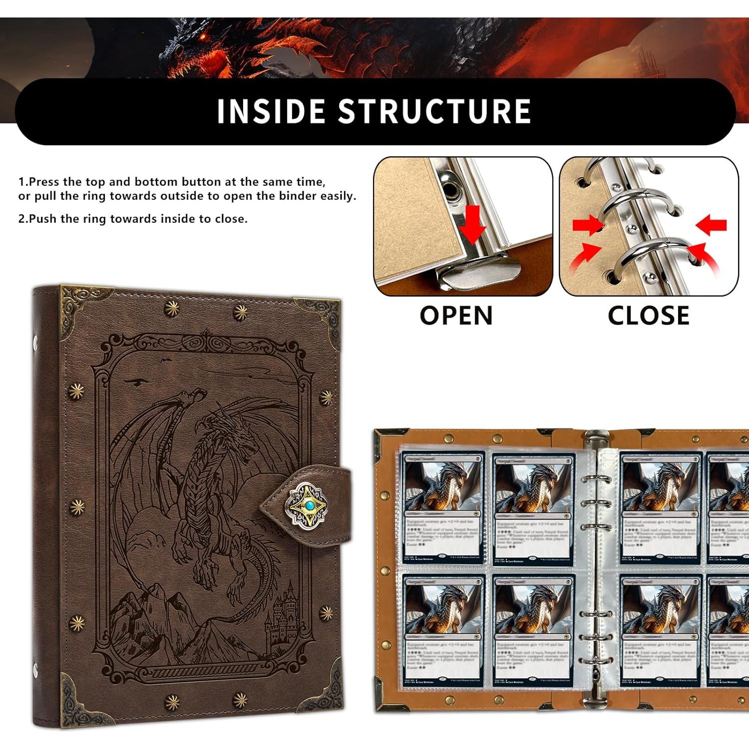 Carpeta de Tarjetas DDFE DUROTAN 240 Bolsillos Vintage