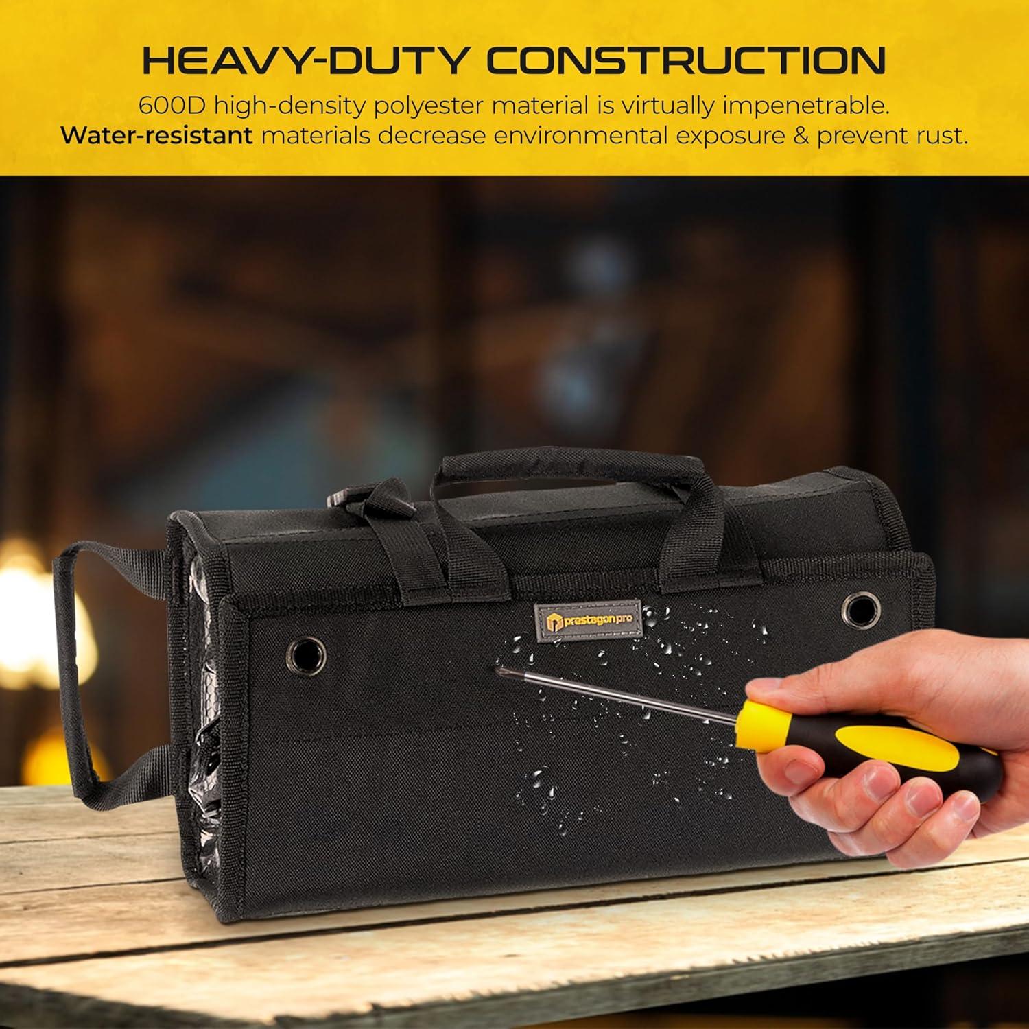 Organizador de Herramientas Plegable Prestagon RTB001EMB 7 Bolsillos