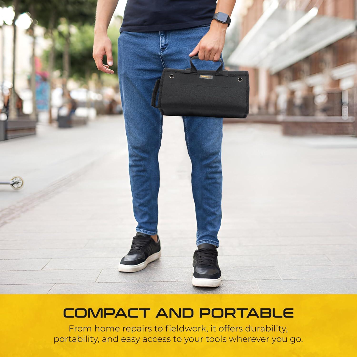 Organizador de Herramientas Plegable Prestagon RTB001EMB 7 Bolsillos