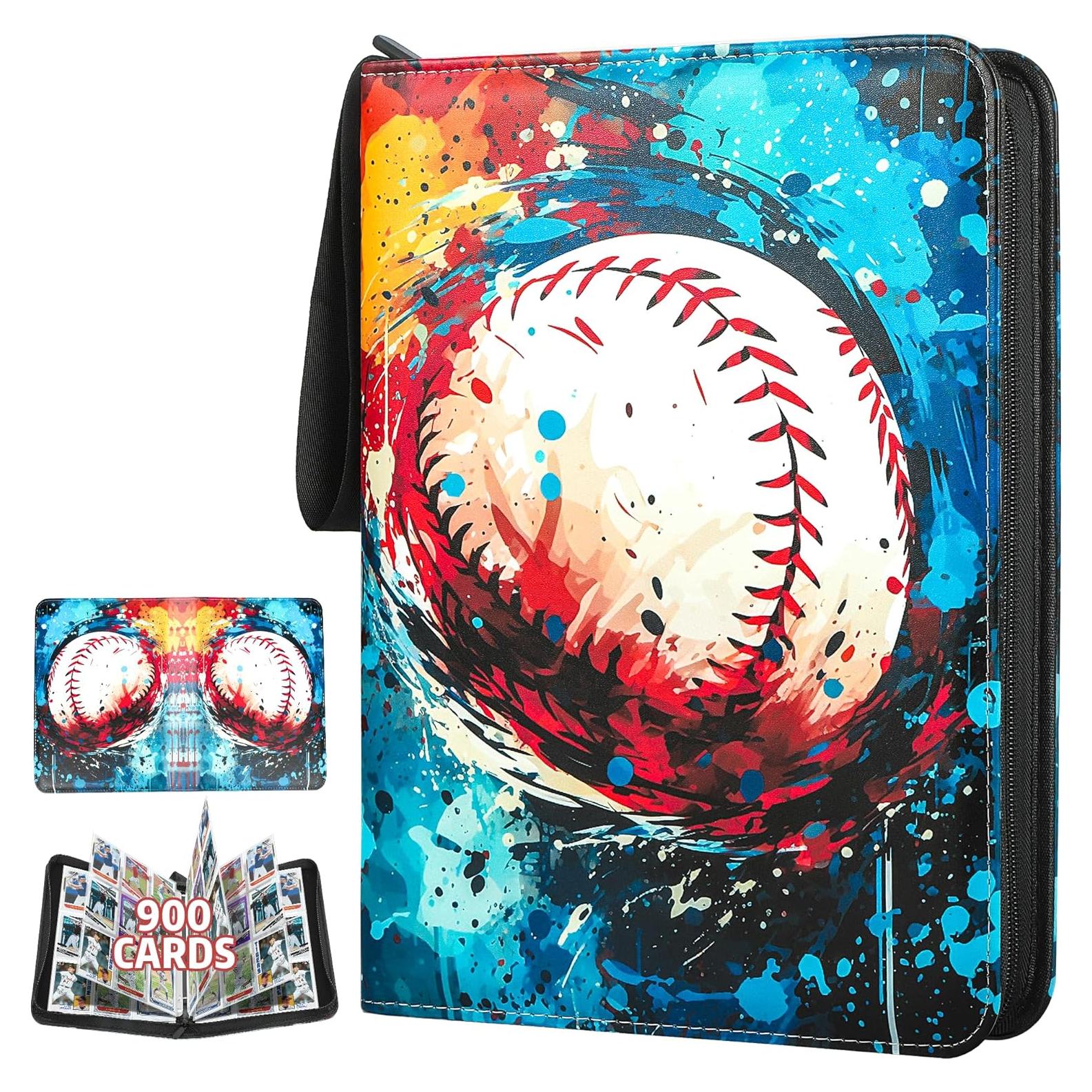 Carpeta de Tarjetas TCGUARD 900 Bolsillos Color Índigo