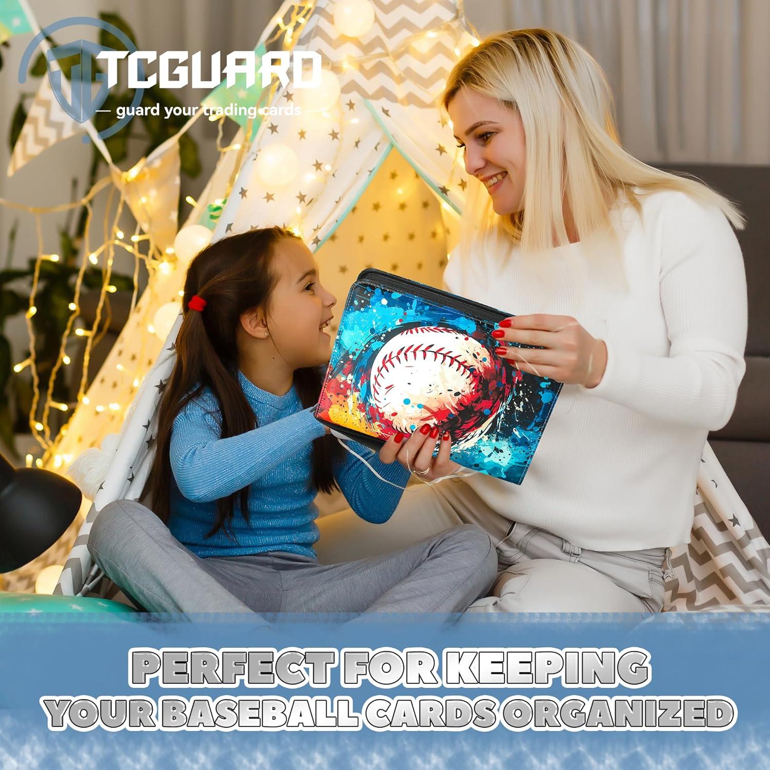 Carpeta de Tarjetas TCGUARD 900 Bolsillos Color Índigo