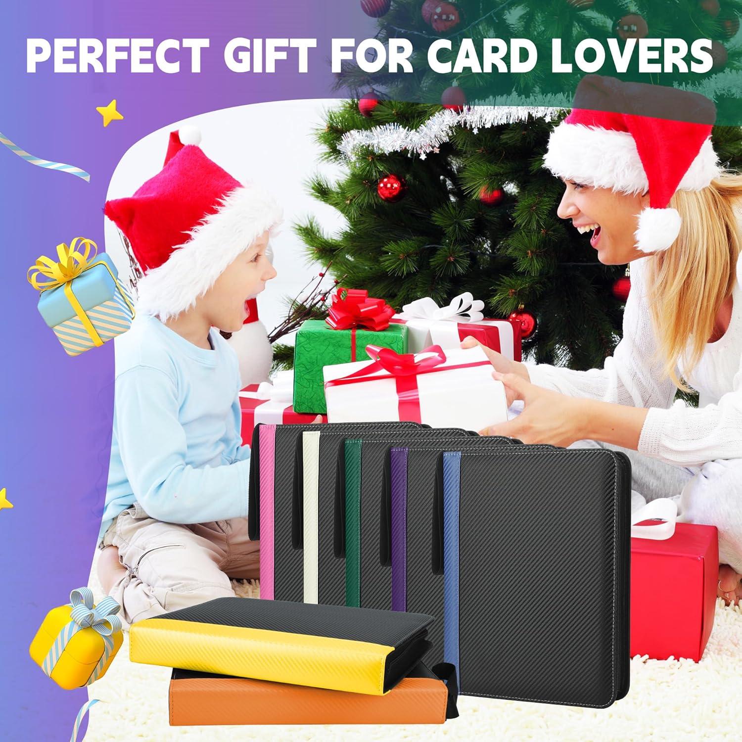 Carpeta de Tarjetas TCGUARD 900 Bolsillos Naranja