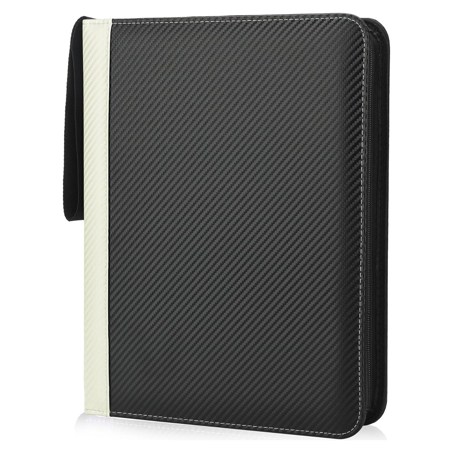 Carpeta de Tarjetas TCG TCGUARD 900 Bolsillos PU Blanco