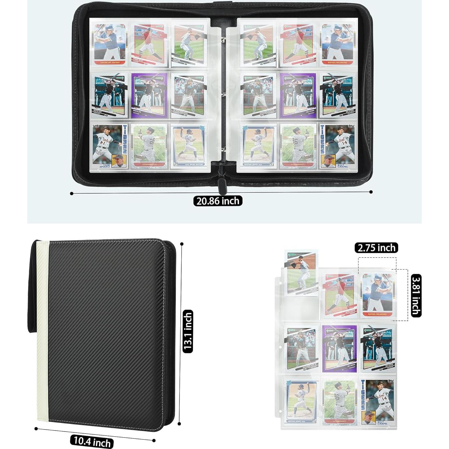 Carpeta de Tarjetas TCG TCGUARD 900 Bolsillos PU Blanco