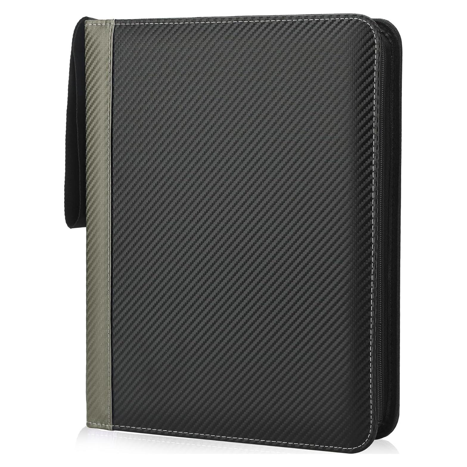 Carpeta de Tarjetas TCGUARD 900 Bolsillos Gris