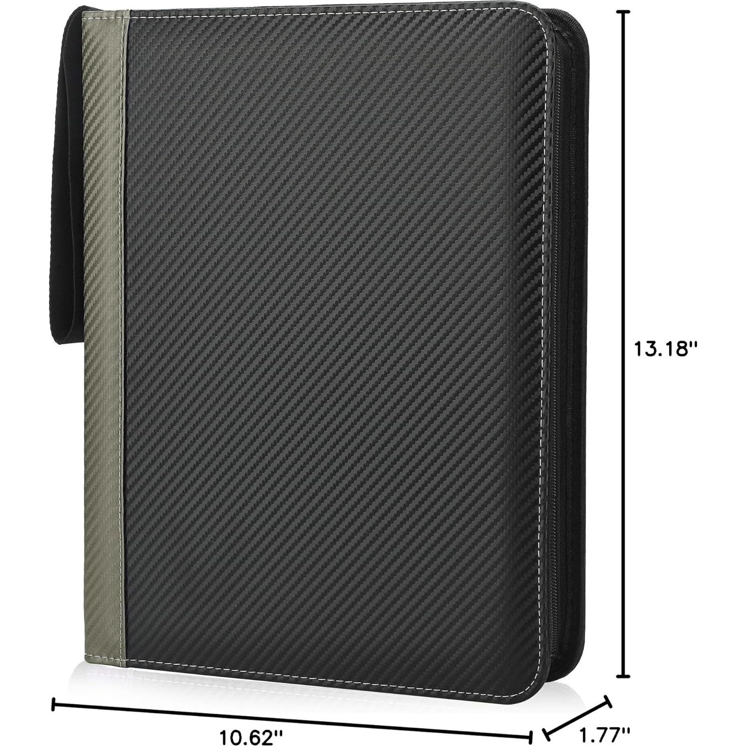 Carpeta de Tarjetas TCGUARD 900 Bolsillos Gris