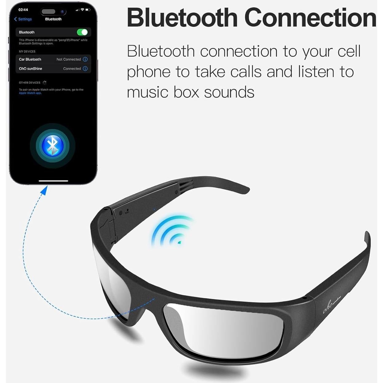 Gafas Inteligentes OhO T8 PRO Polarizadas con Altavoz Bluetooth