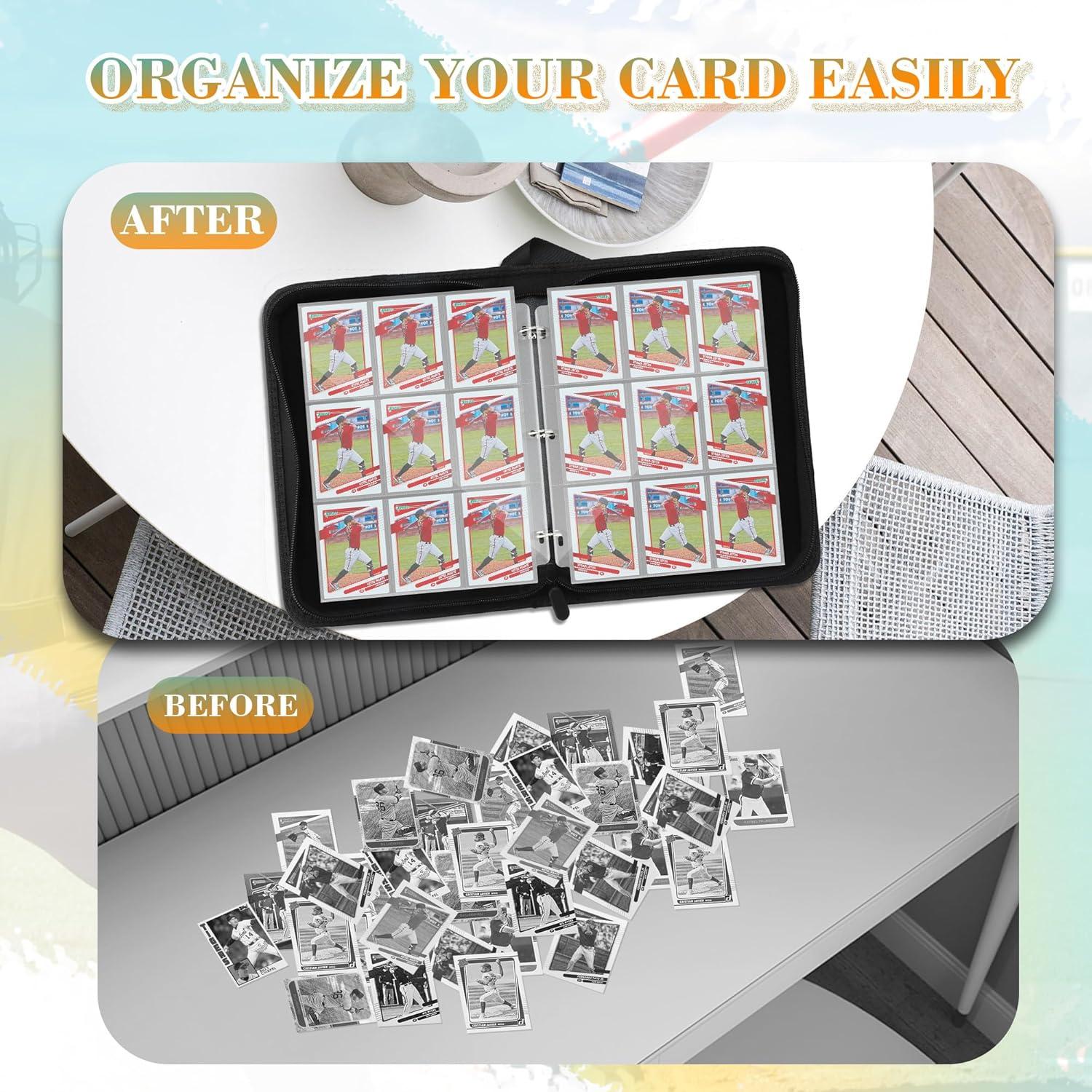 Carpeta de Fundas TCGUARD 900 Bolsillos para Tarjetas