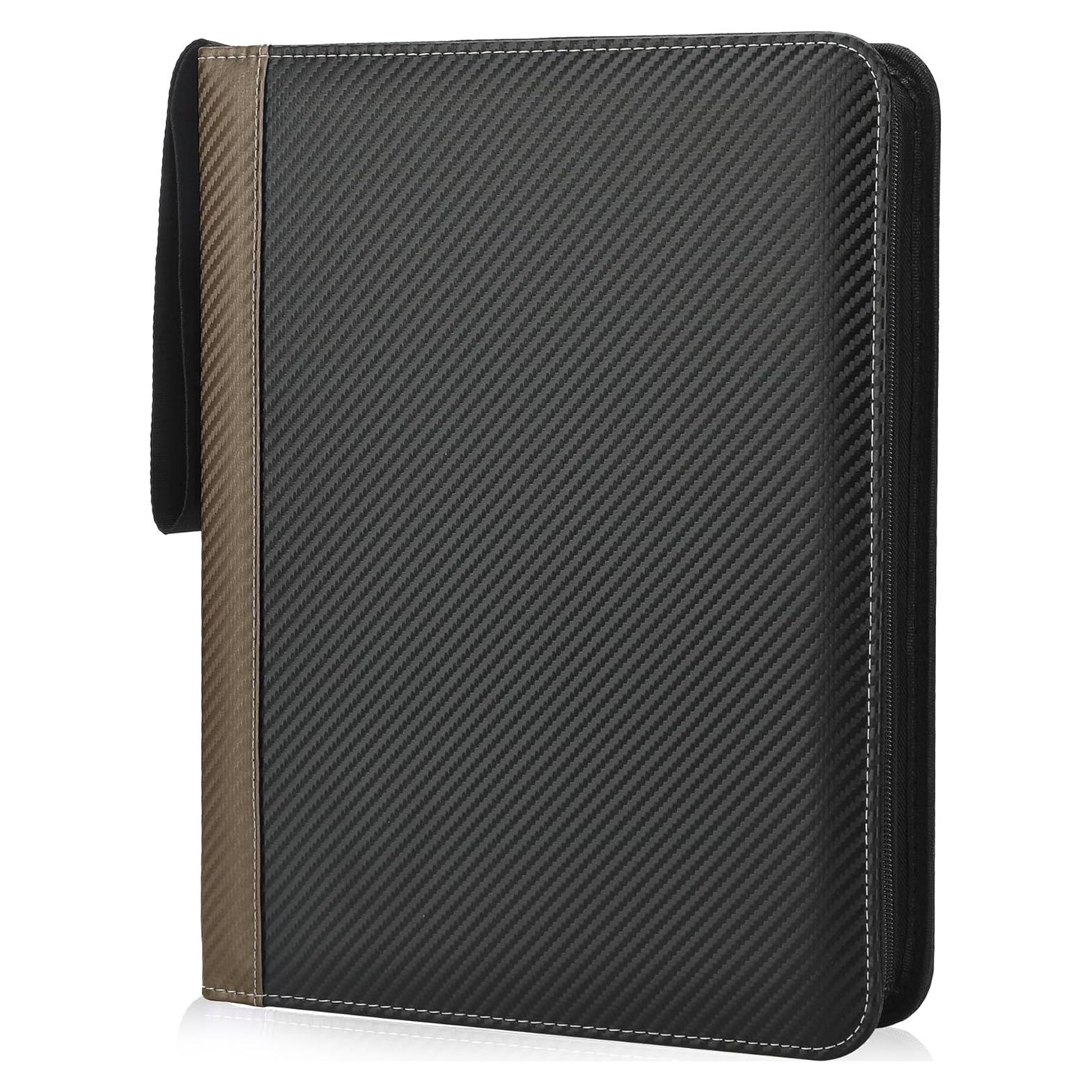 Carpeta de Tarjetas TCGUARD 900 Bolsillos Marrón