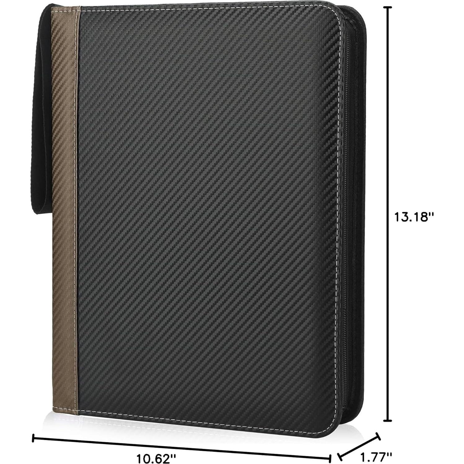 Carpeta de Tarjetas TCGUARD 900 Bolsillos Marrón