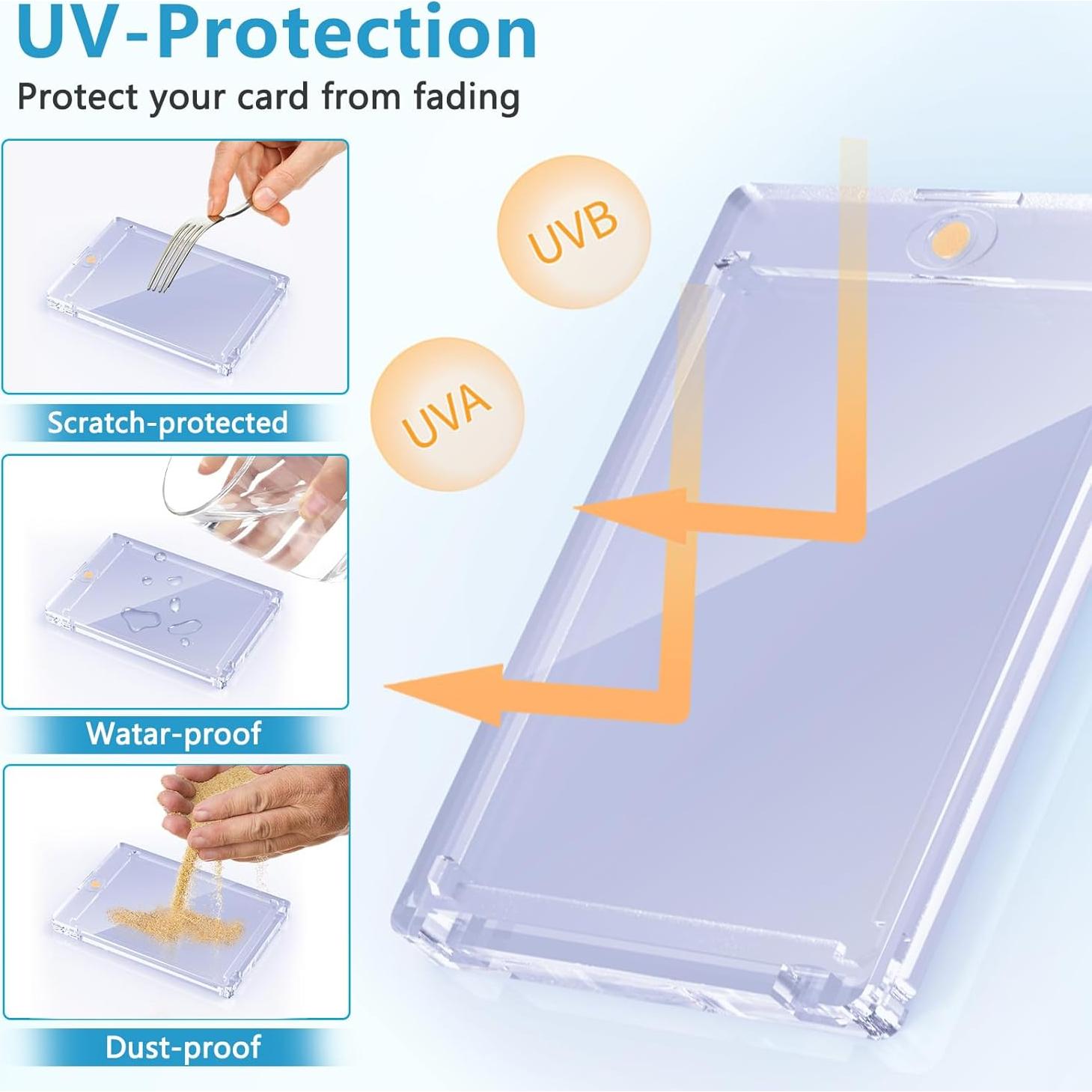 50 Soportes Magnéticos para Tarjetas 35pt SAMYUCHO