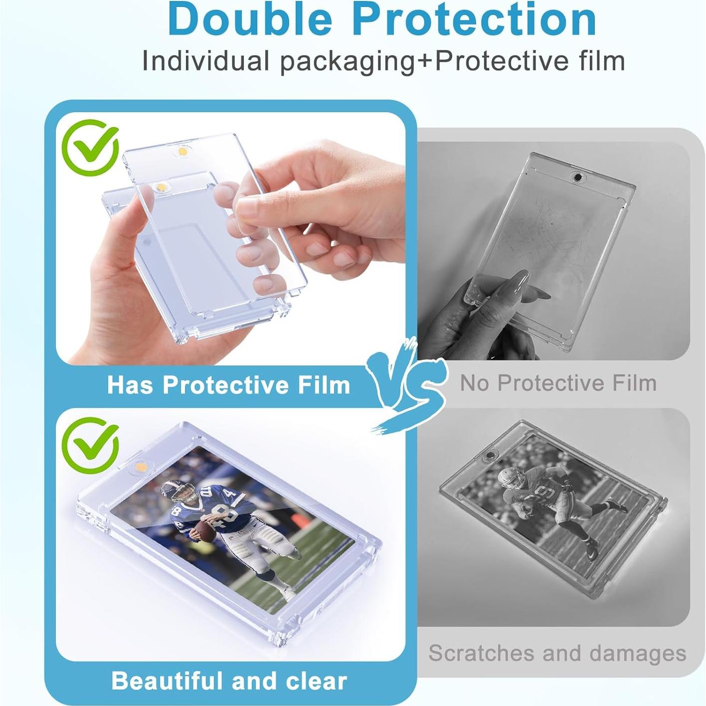 50 Soportes Magnéticos para Tarjetas 35pt SAMYUCHO