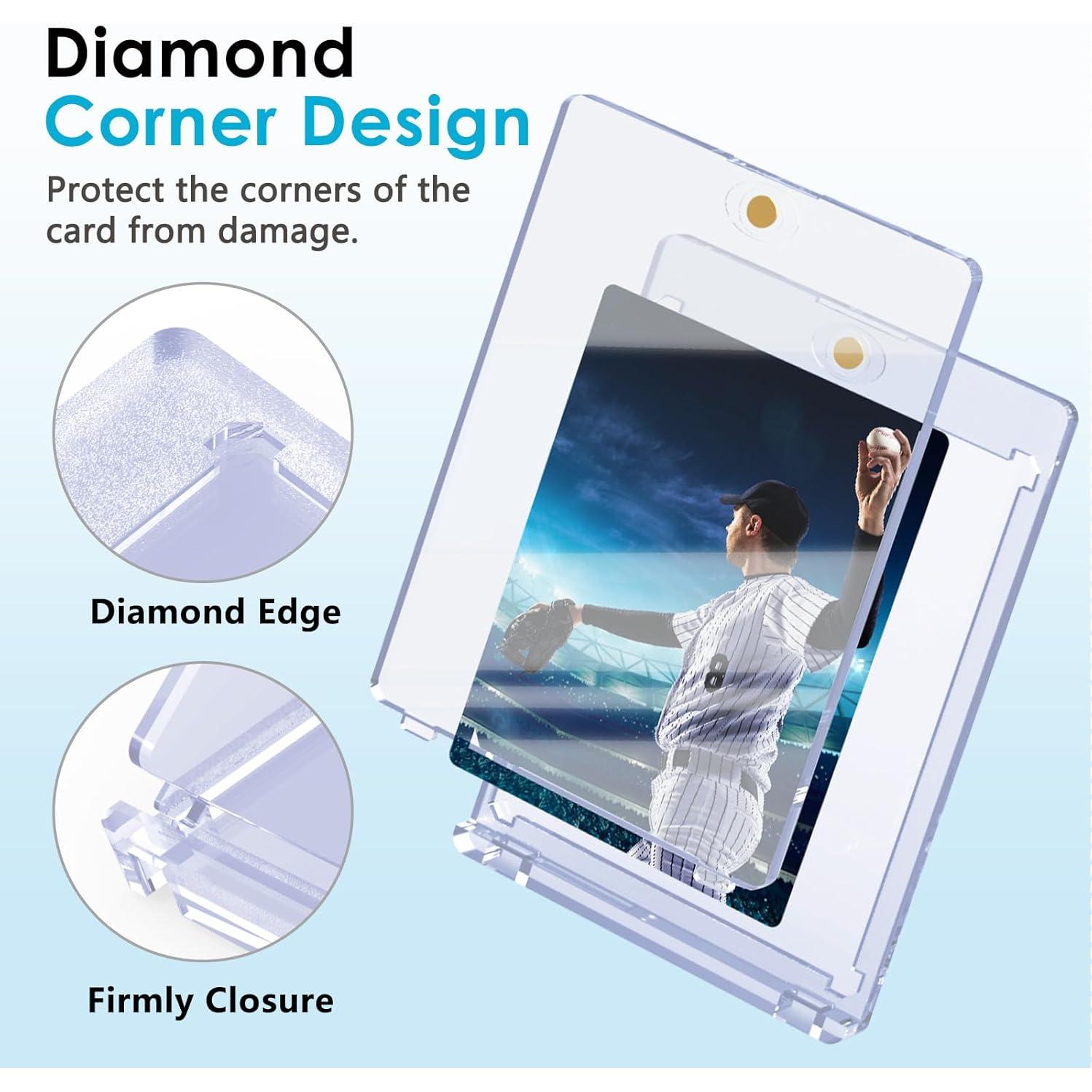 50 Soportes Magnéticos para Tarjetas 35pt SAMYUCHO