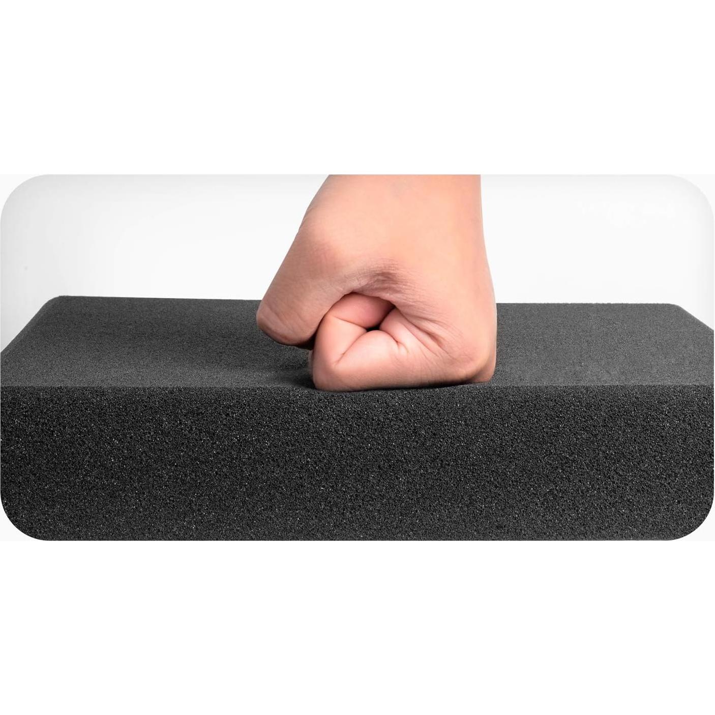 Paneles de Espuma Acústica JBER 24 Piezas 5cm x 30cm x 30cm