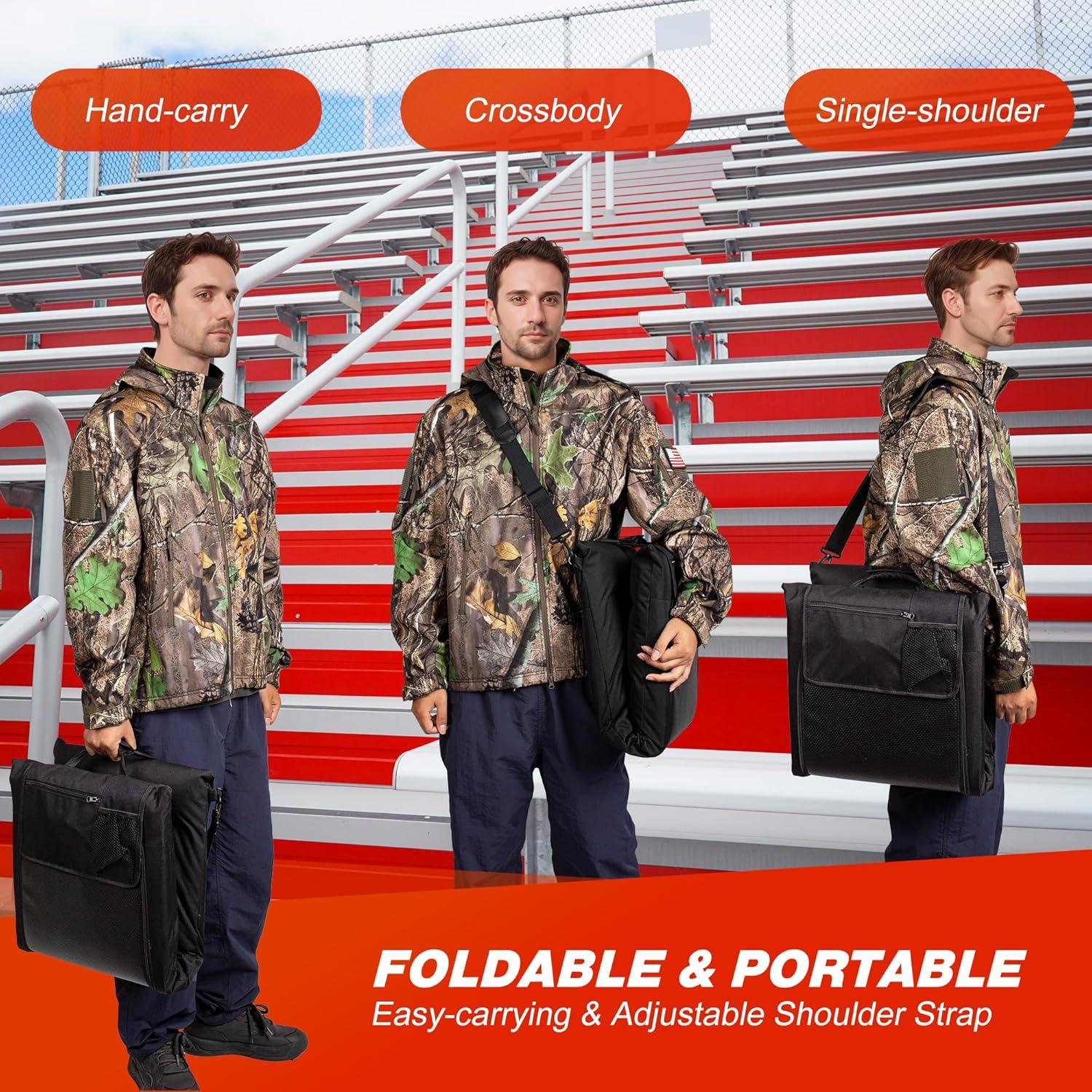 Asiento Calentado HOTHUGZ Plegable para Estadio 76.2 cm