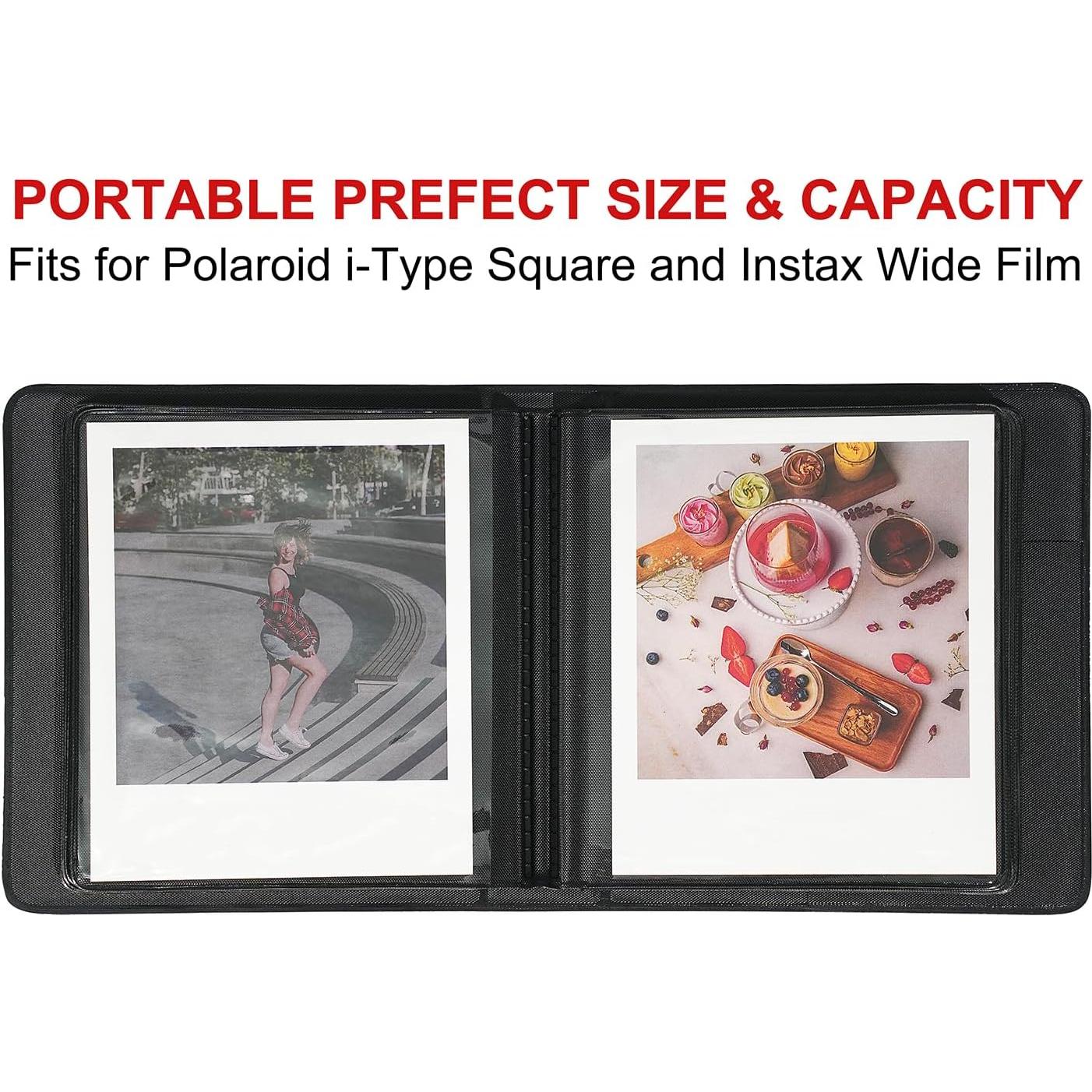 Álbum de Fotos iFreak Cuadrado Beige 32 Páginas para Polaroid