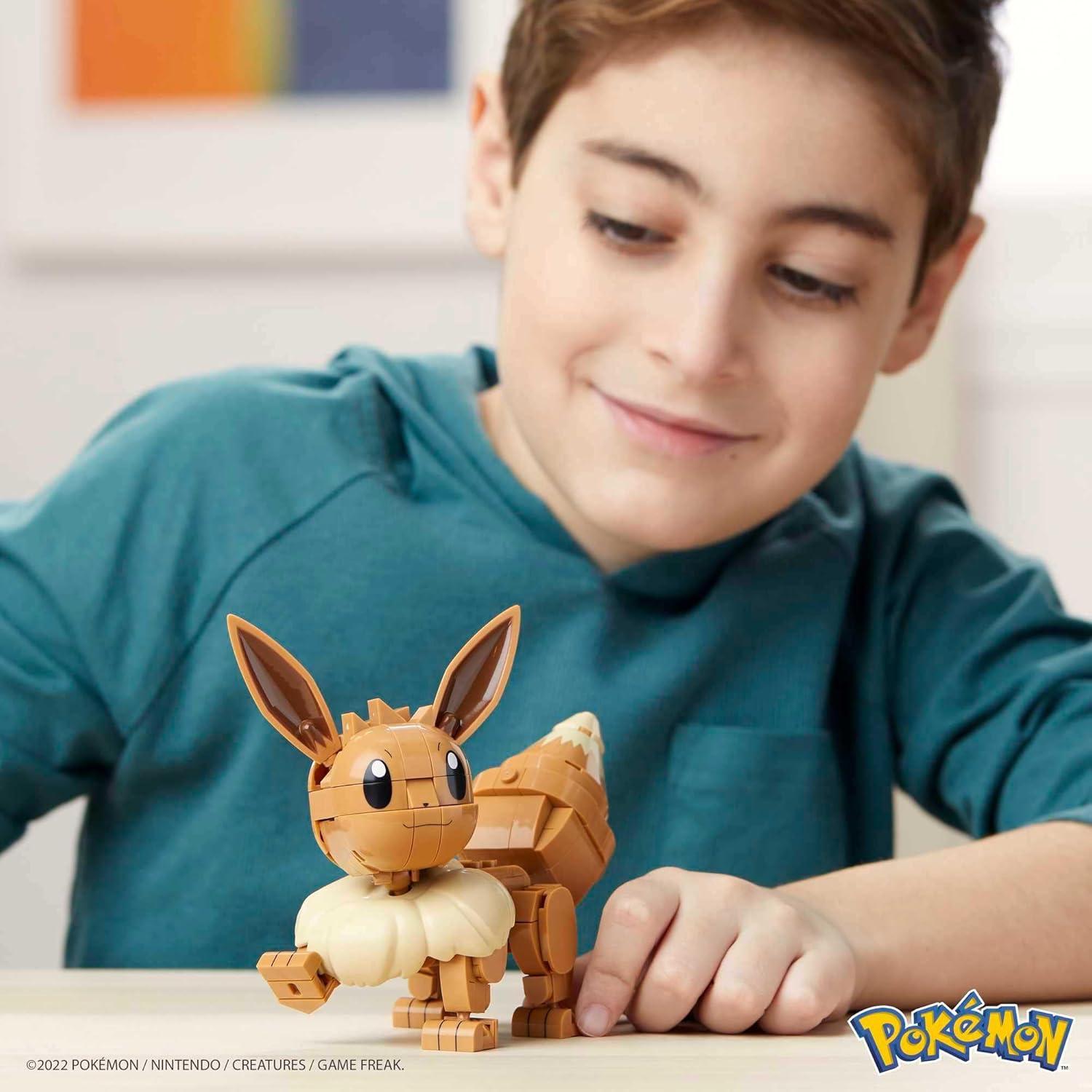 Set de Construcción MEGA Pokémon Eevee 215 Piezas 10 cm