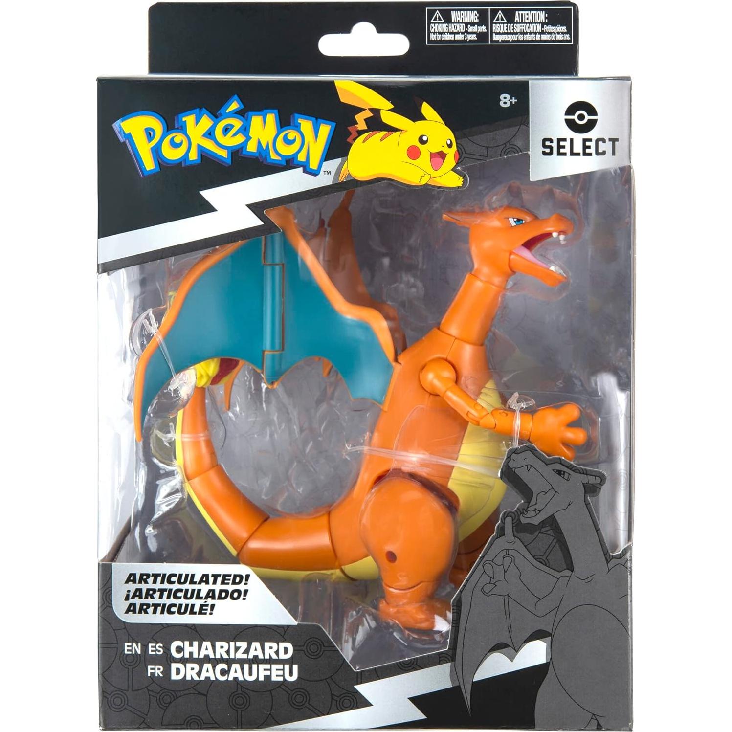 Figura Charizard Super Articulada Jazwares 15,24 cm