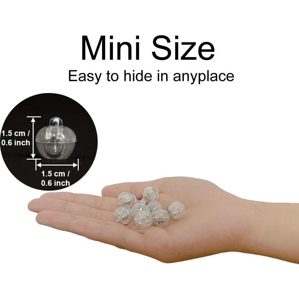 30 Luces LED Mini Bolas Redondas JJGoo Blancas Frías