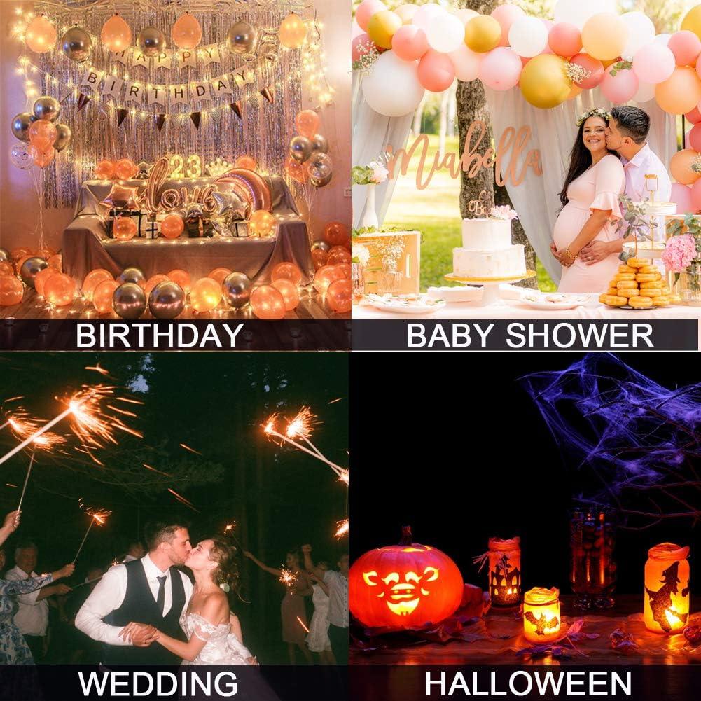 30 Luces LED Mini Bolas Redondas JJGoo Blancas Frías