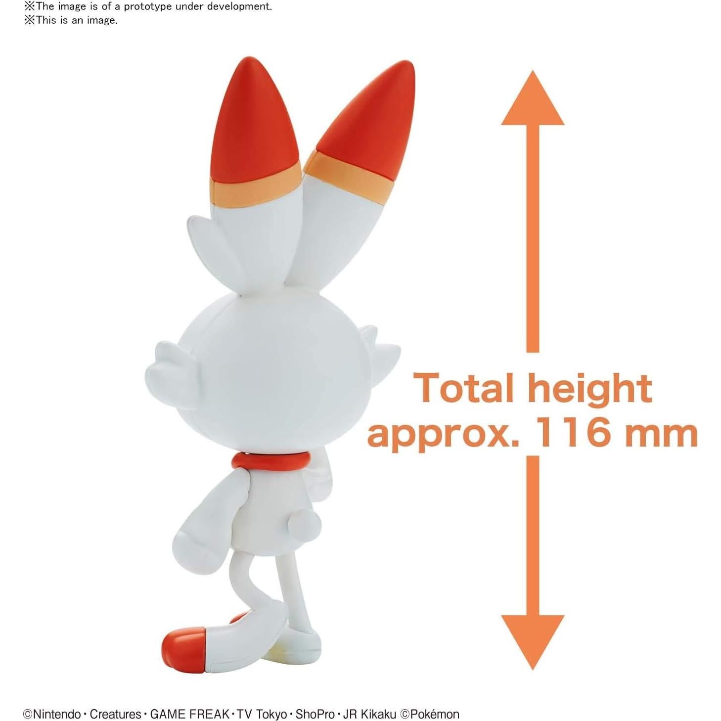 Kit de Modelo Pokémon Scorbunny Bandai Hobby Quick!!