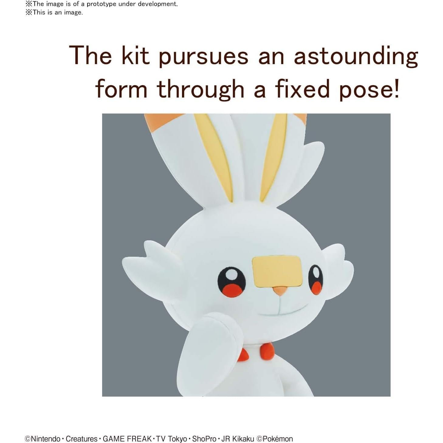 Kit de Modelo Pokémon Scorbunny Bandai Hobby Quick!!