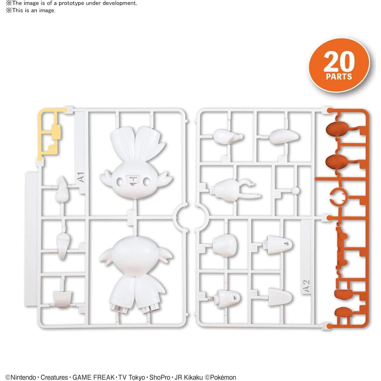 Kit de Modelo Pokémon Scorbunny Bandai Hobby Quick!!
