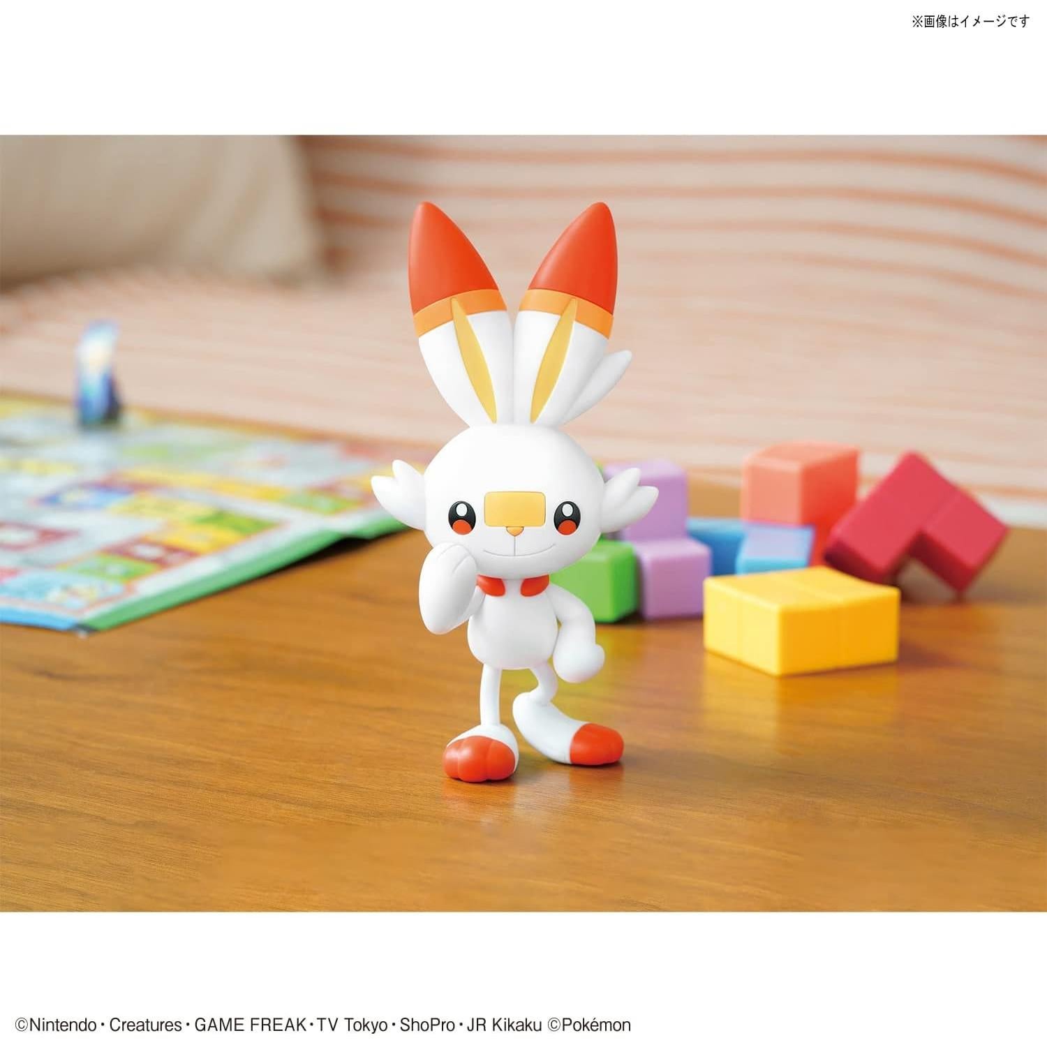 Kit de Modelo Pokémon Scorbunny Bandai Hobby Quick!!