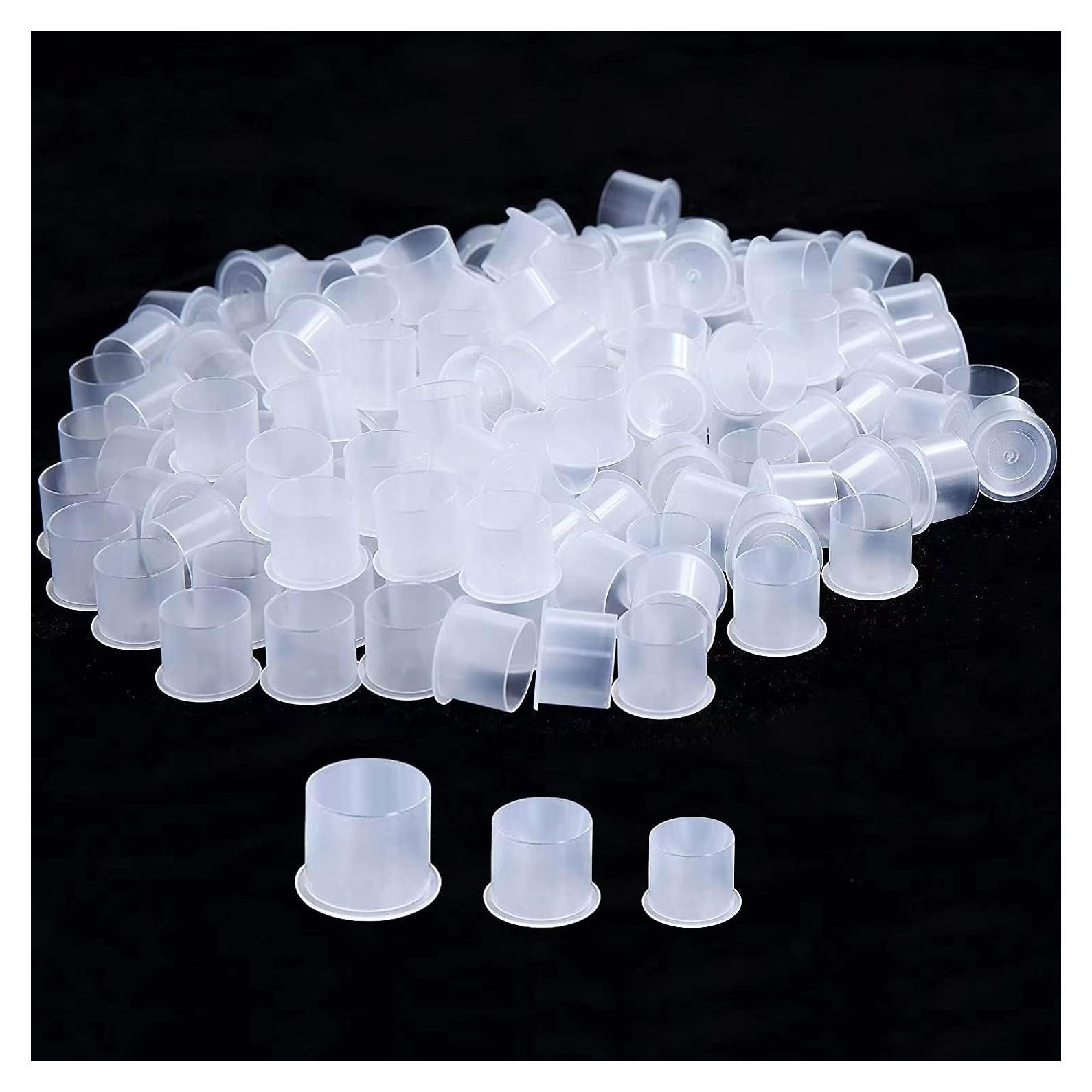 300 Tapas de Tinta para Tatuaje JinYan Mezcladas Blancas