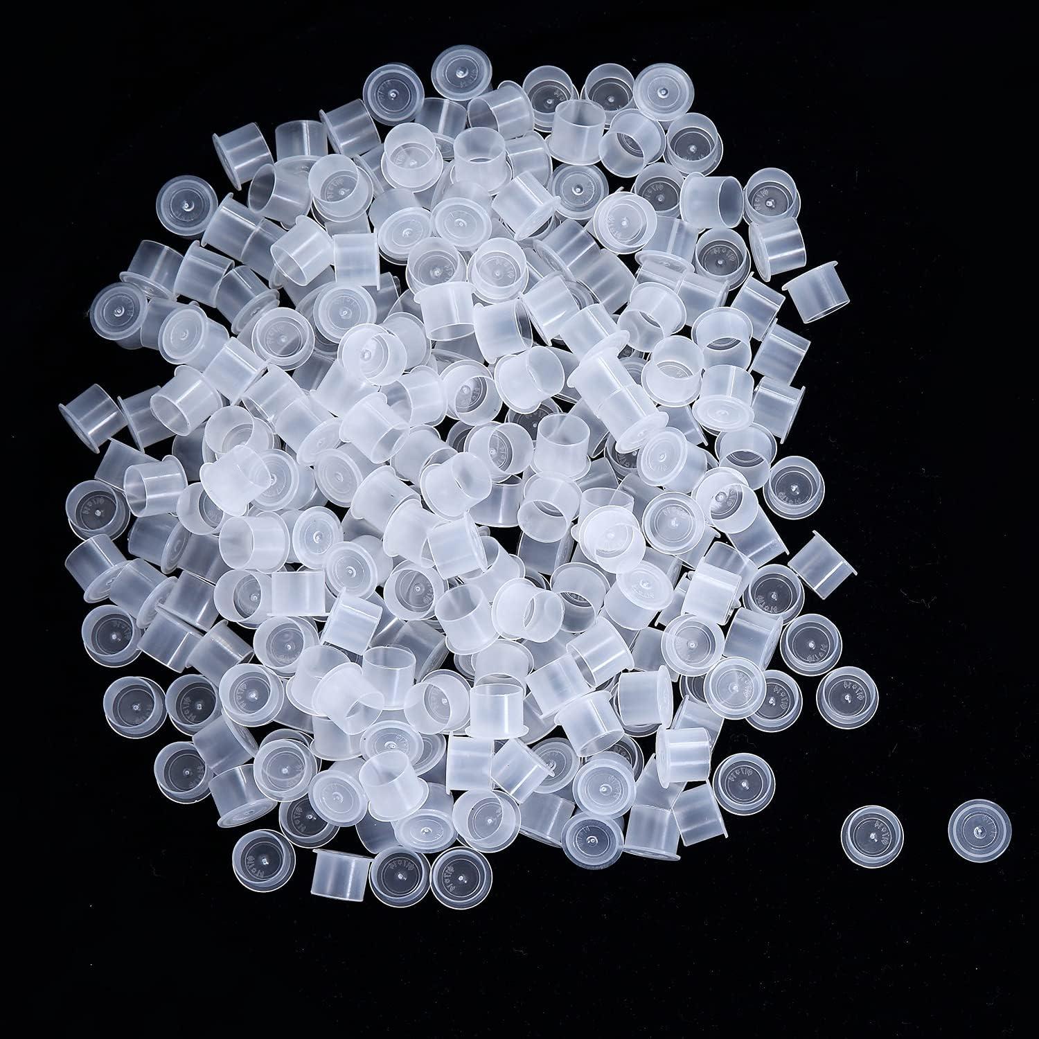 300 Tapas de Tinta para Tatuaje JinYan Mezcladas Blancas