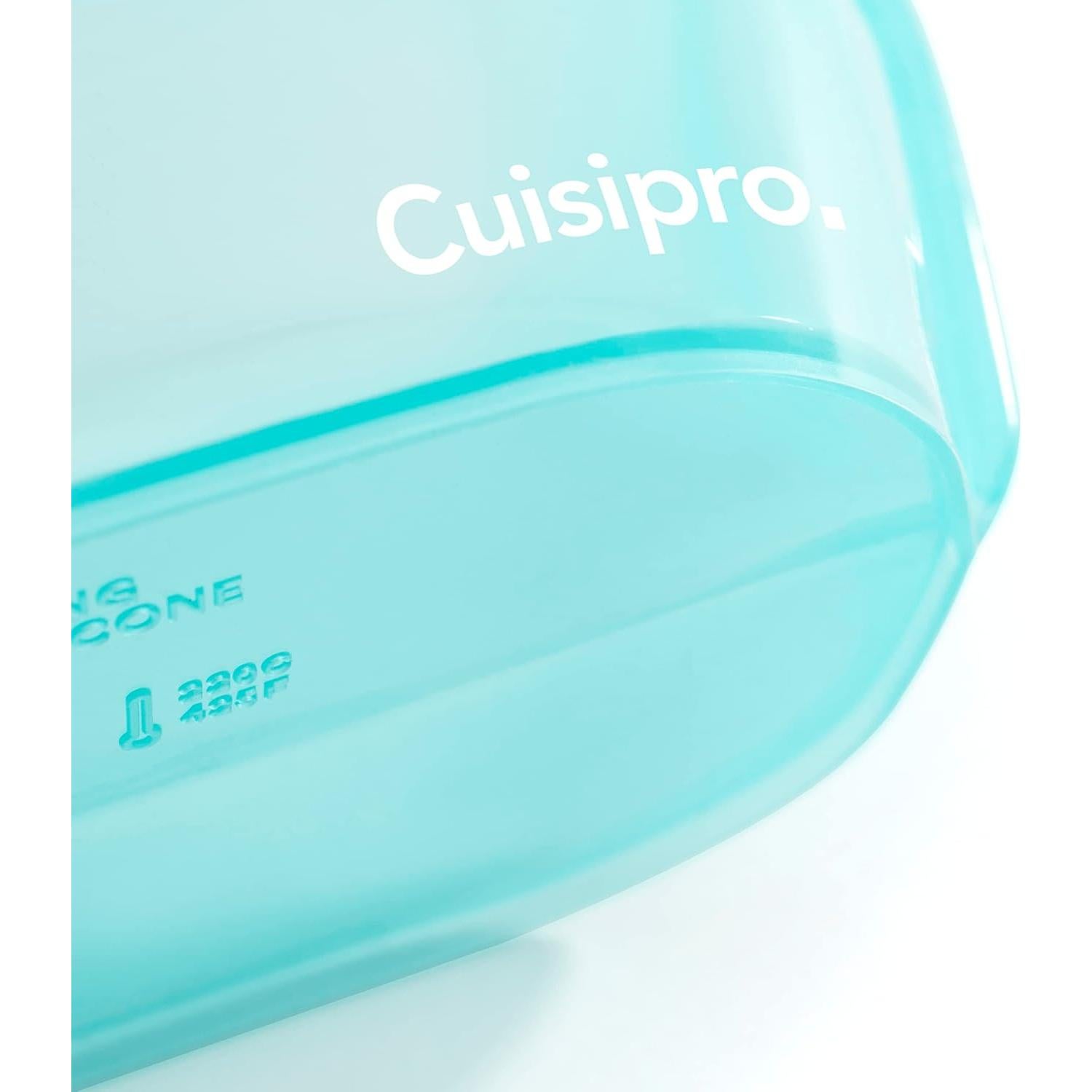 Bolsa Reutilizable de Silicona Cuisipro 1.0L Aqua